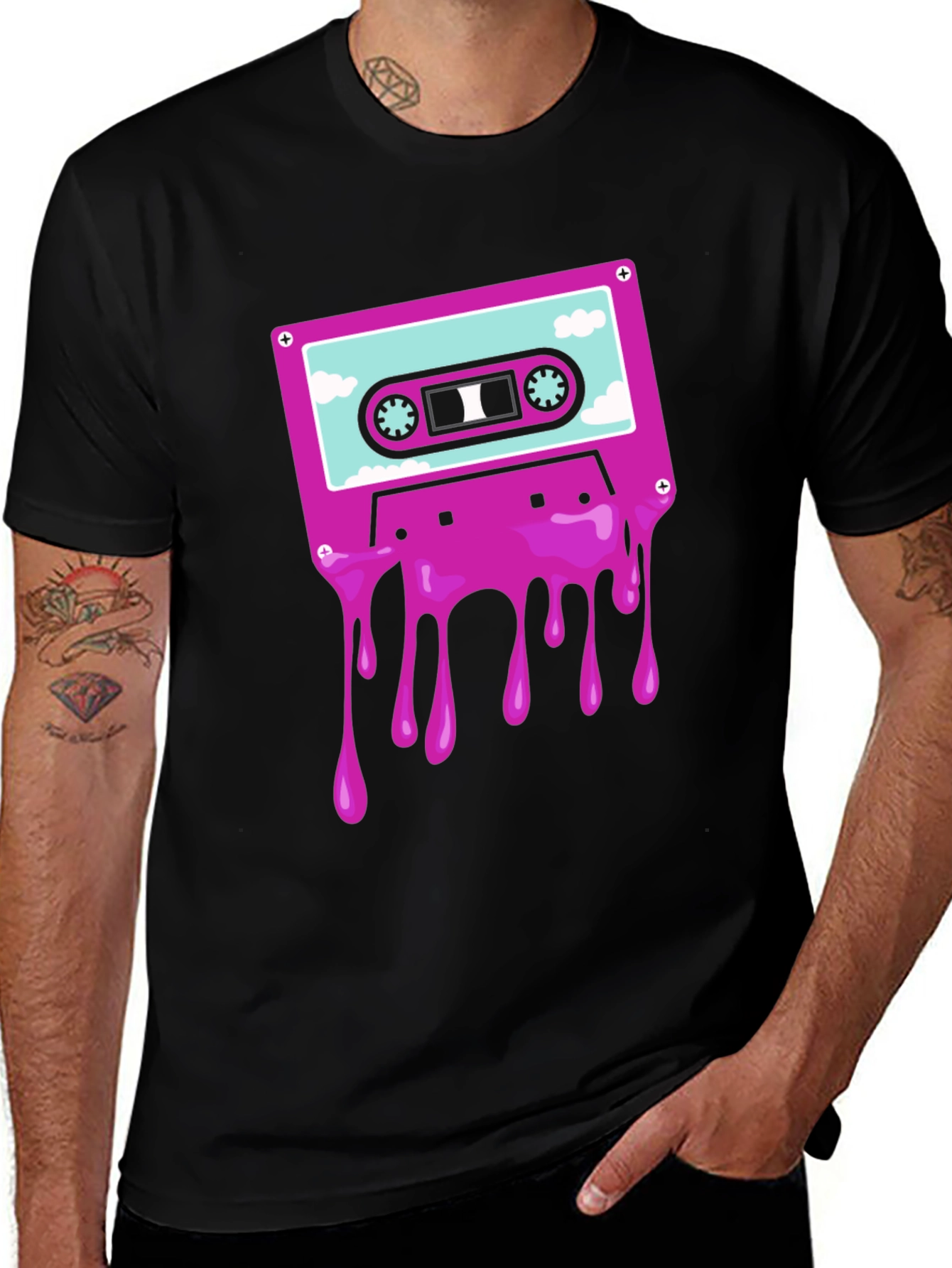 Retro Cassette Tape Graphic Tee