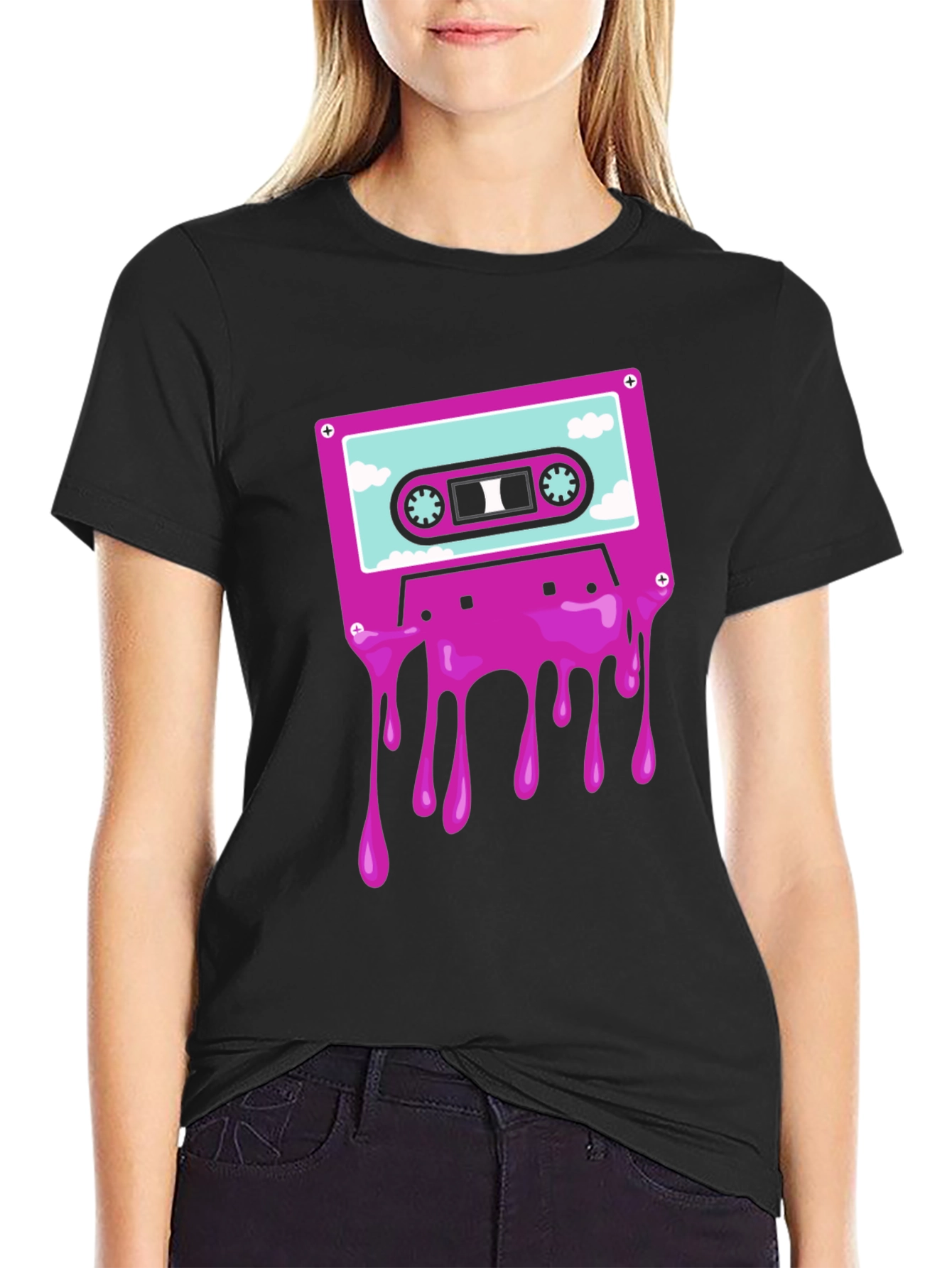 Retro Cassette Tape Graphic Tee