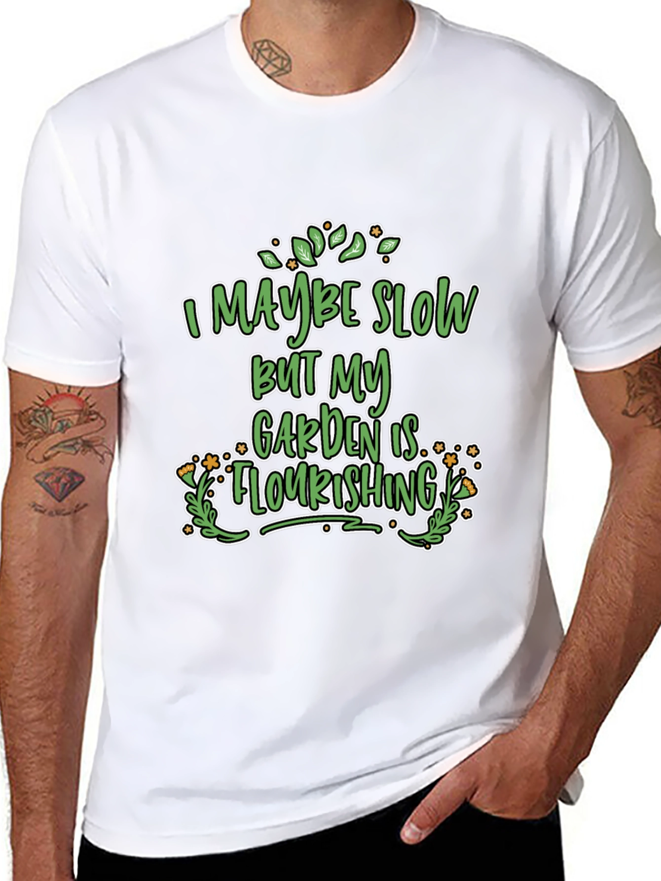 Funny Gardener T-Shirt - Garden is Flourishing