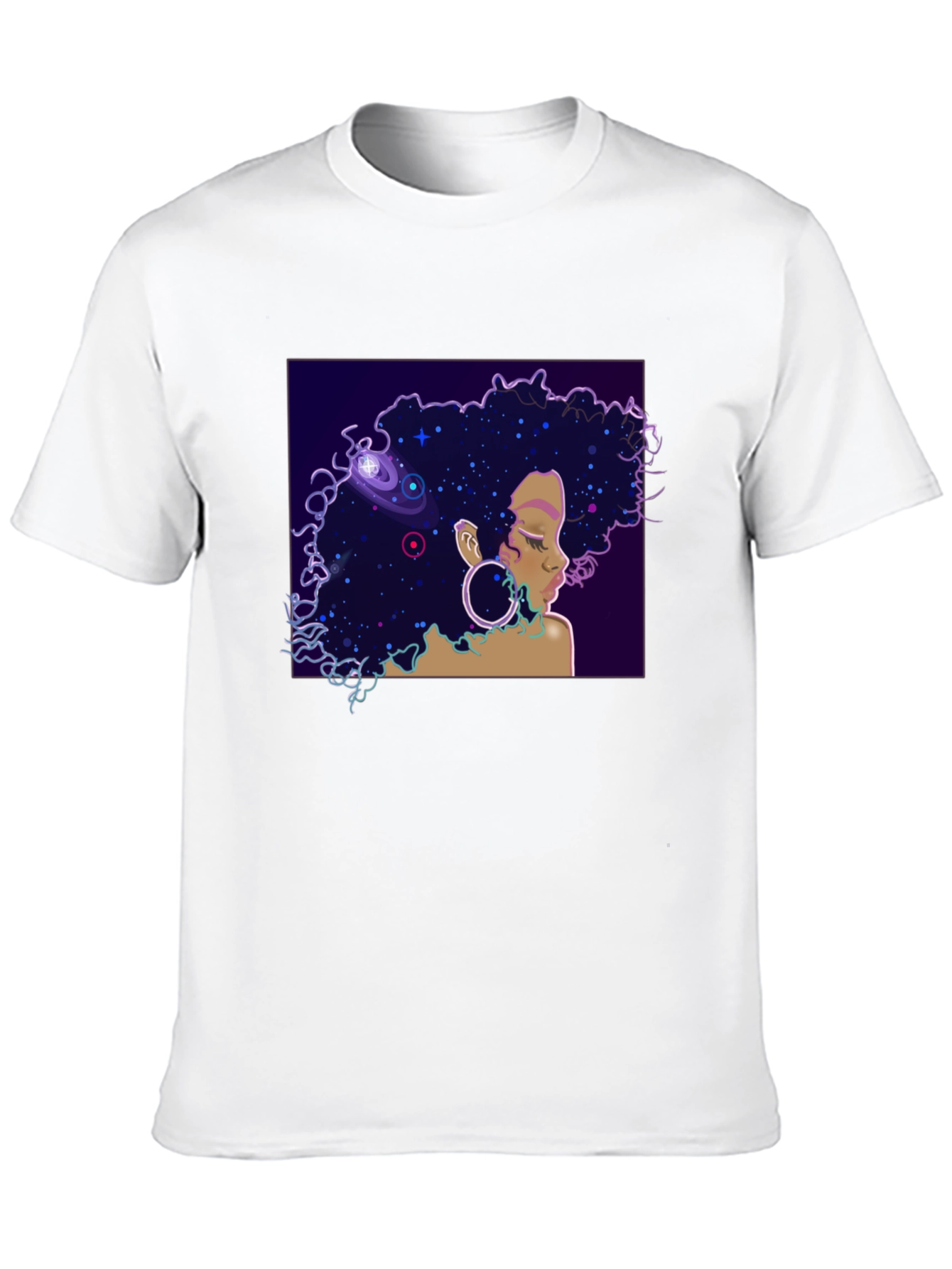 Cosmic Queen Black T-Shirt