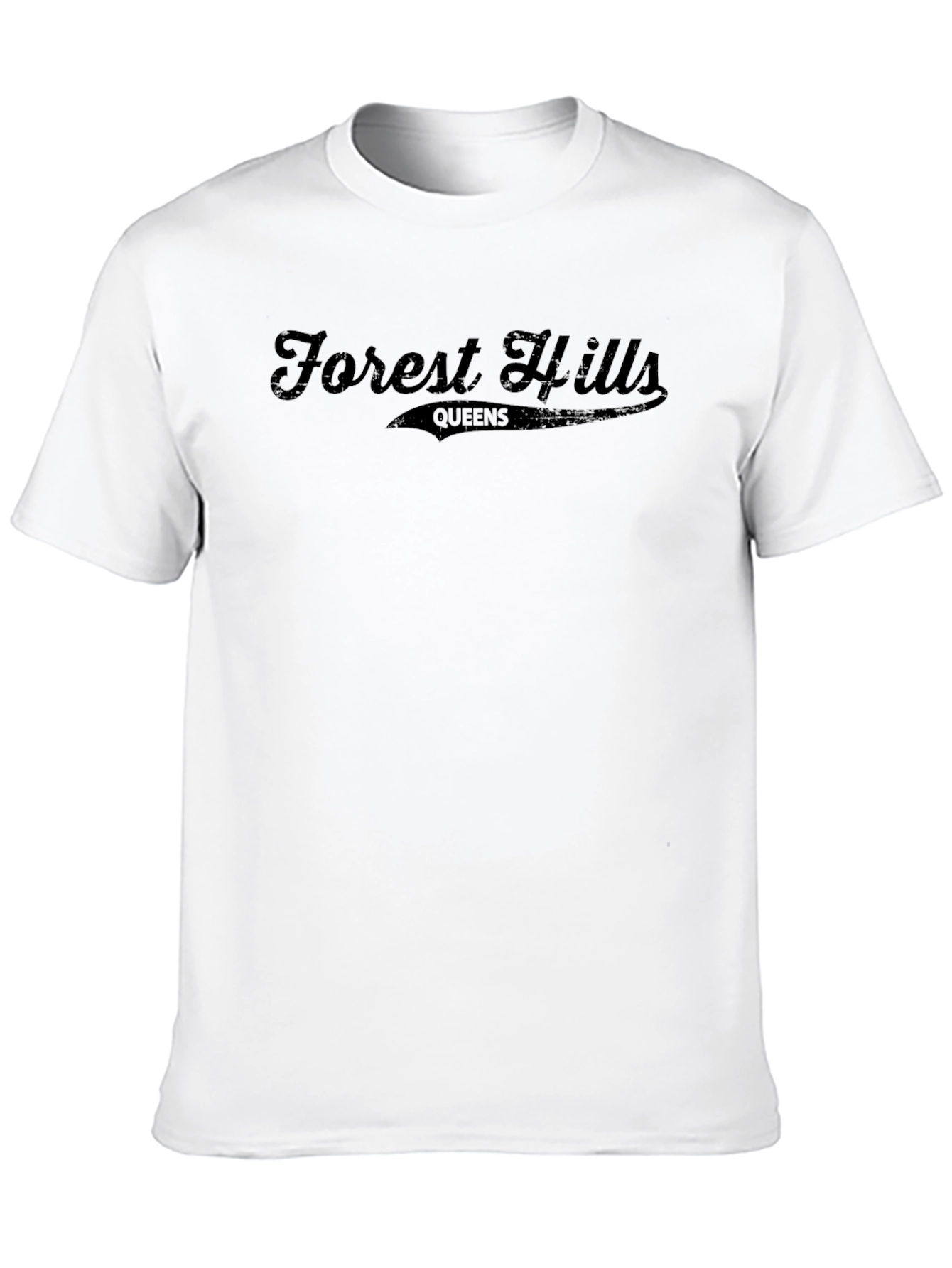 Forest Hills Queens Black Graphic Tee