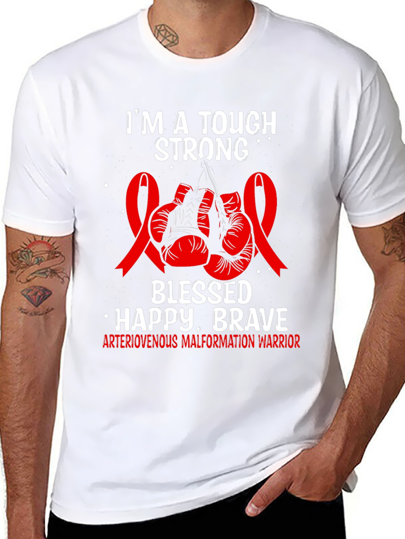 Tough Strong AVM Warrior T-Shirt