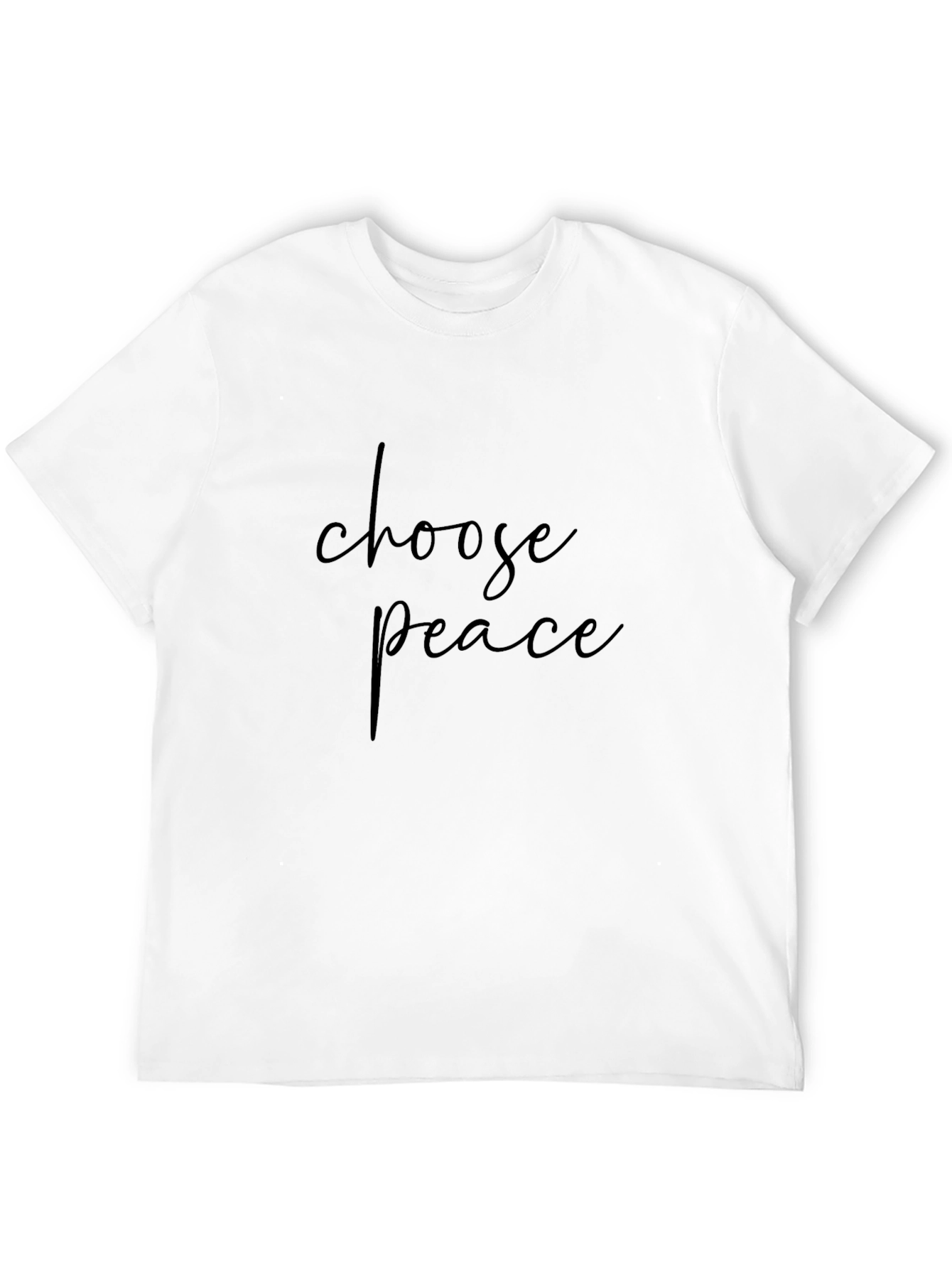 Choose Peace Black T-Shirt