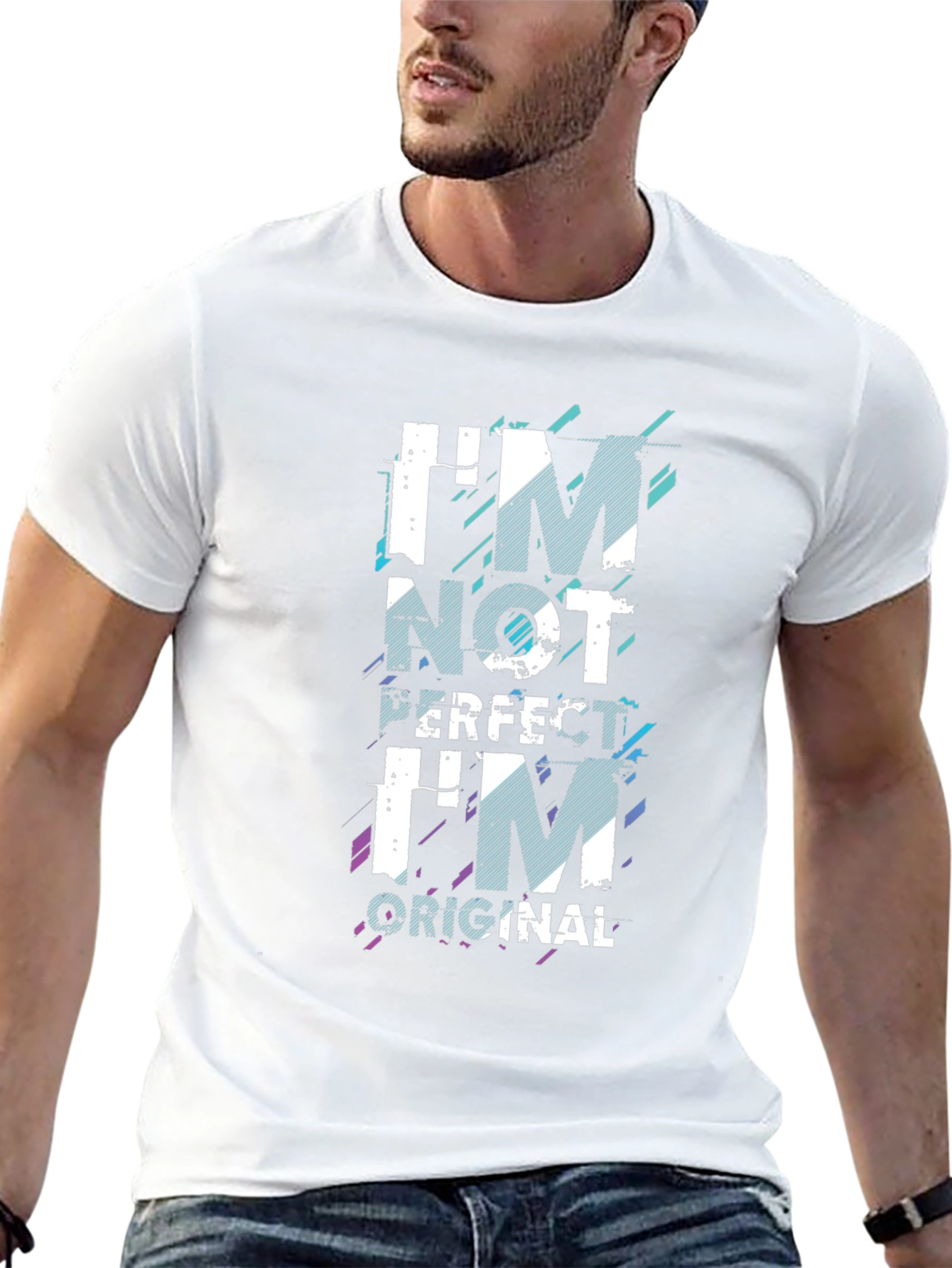 Im Not Perfect Im Original Graphic Tee