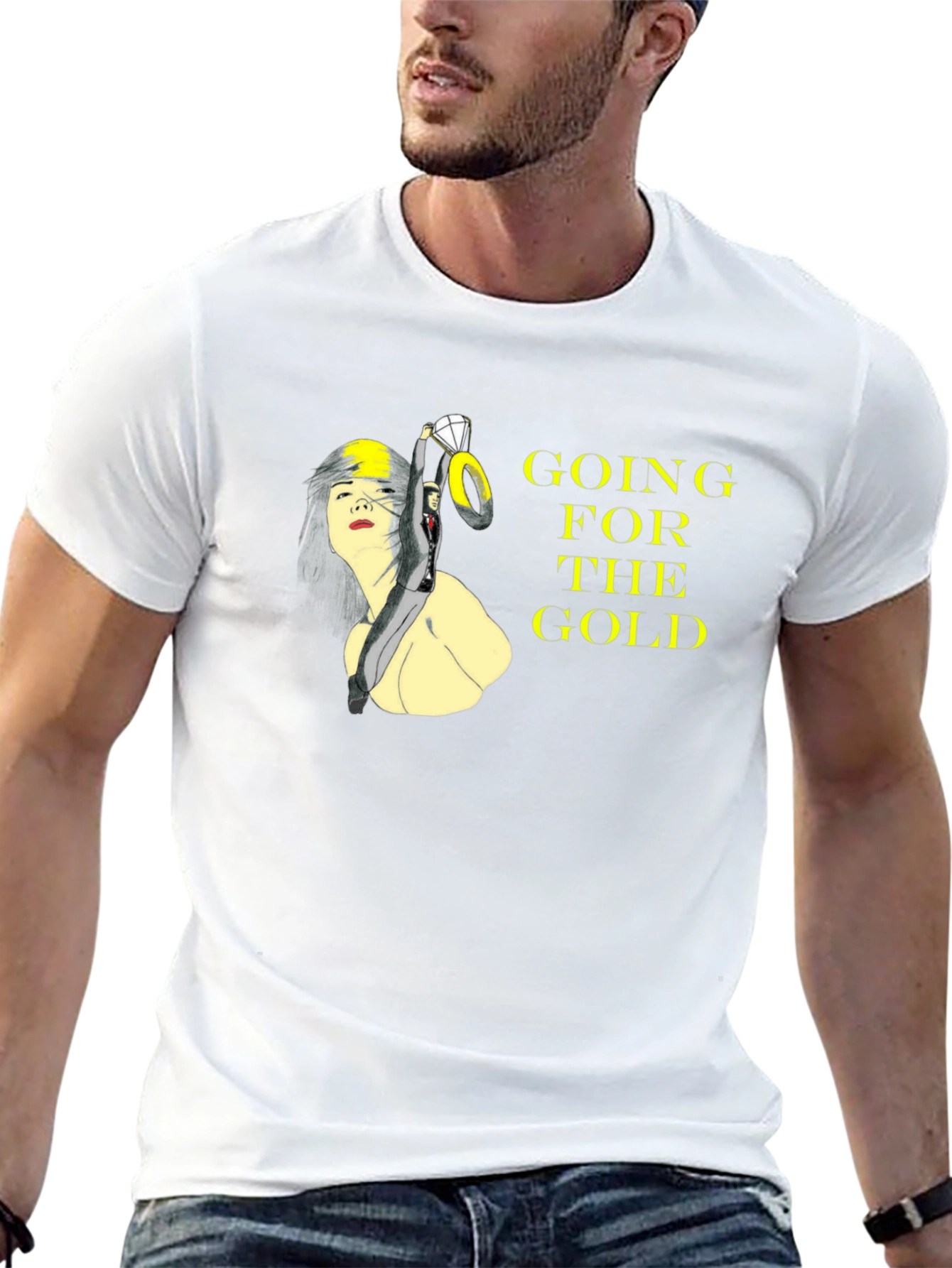 Going for the Gold Graphic T-Shirt