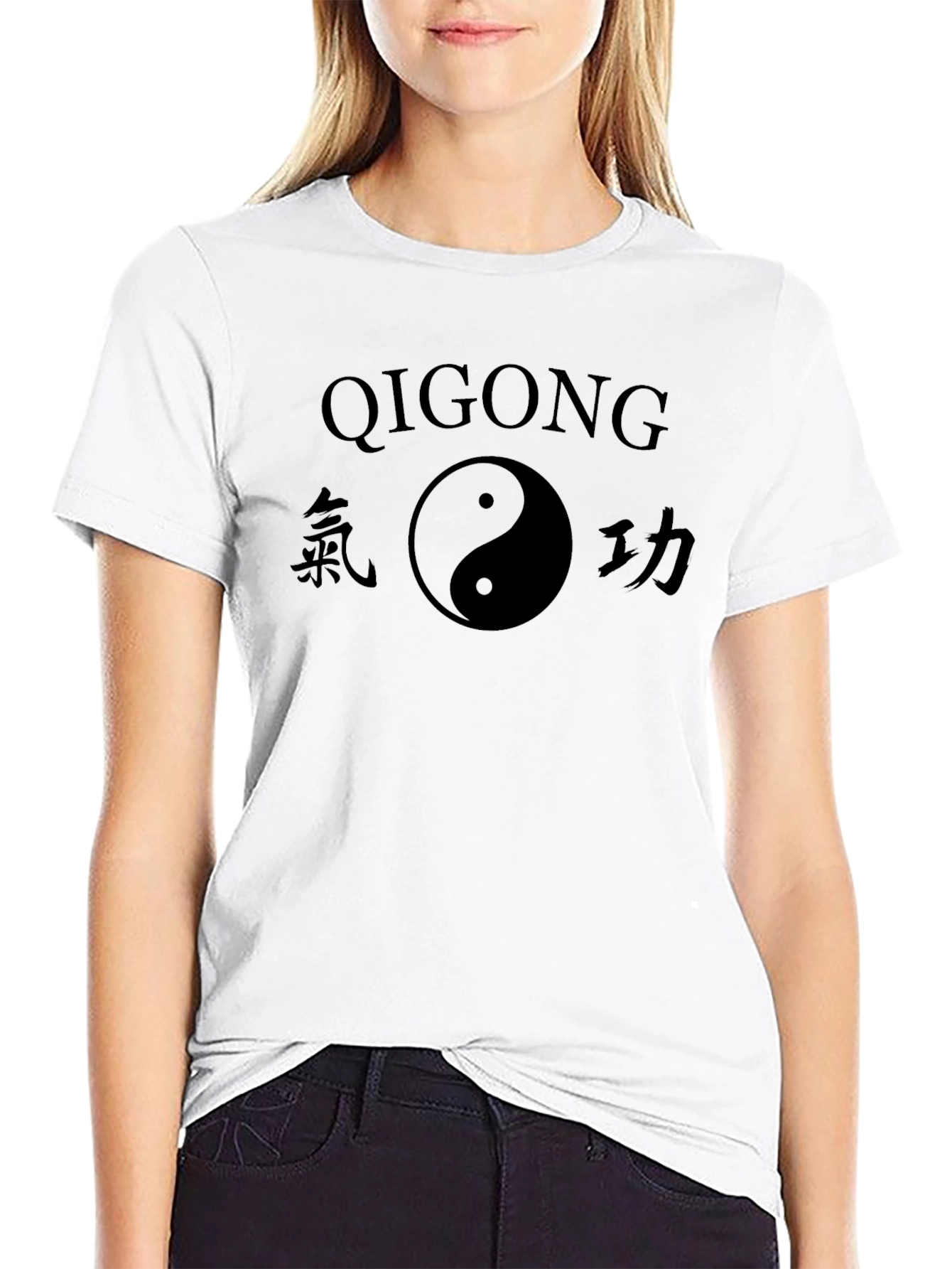 Qigong Yin Yang T-Shirt - Martial Arts Zen Style