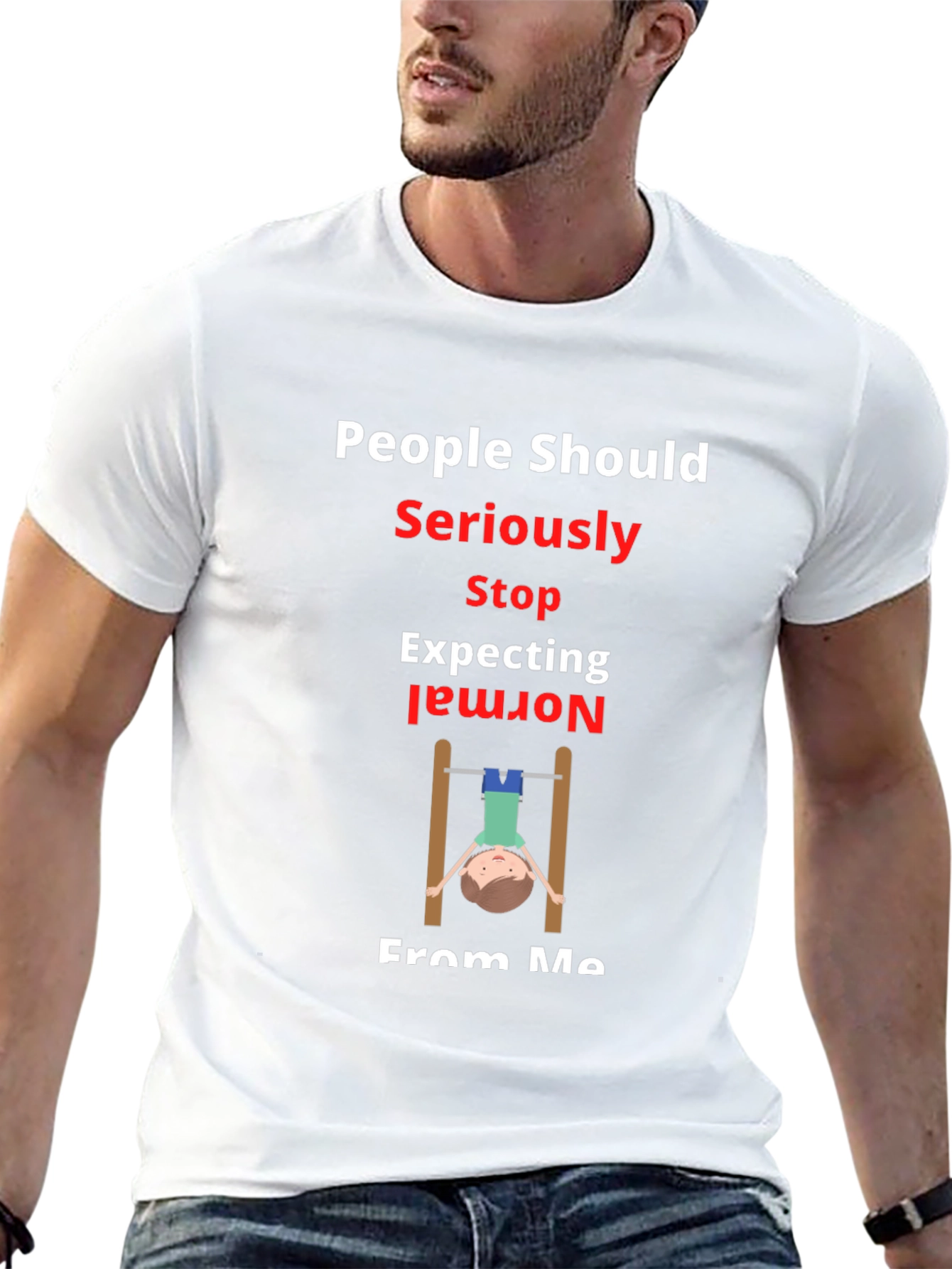 Funny Normal T-Shirt - Novelty Graphic Tee
