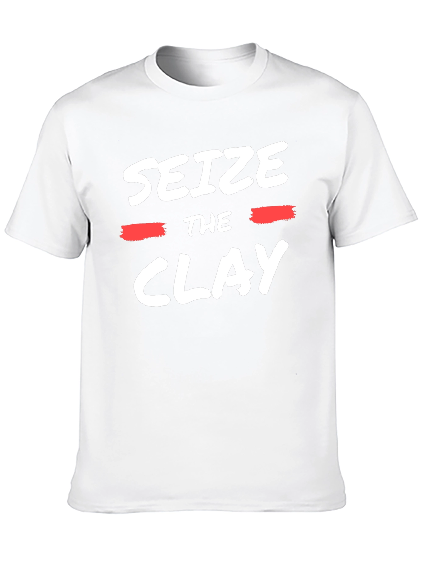 Seize The Clay Graphic Tee - Black Cotton T-Shirt