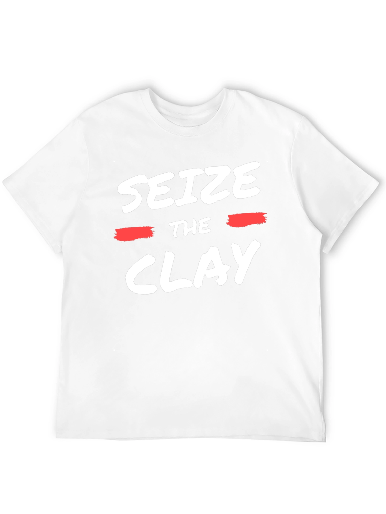 Seize The Clay Graphic Tee - Black Cotton T-Shirt