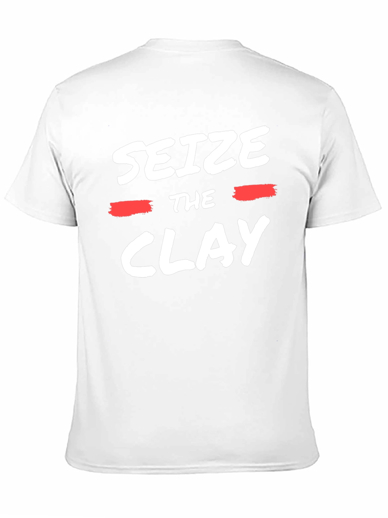 Seize The Clay Graphic Tee - Black Cotton T-Shirt