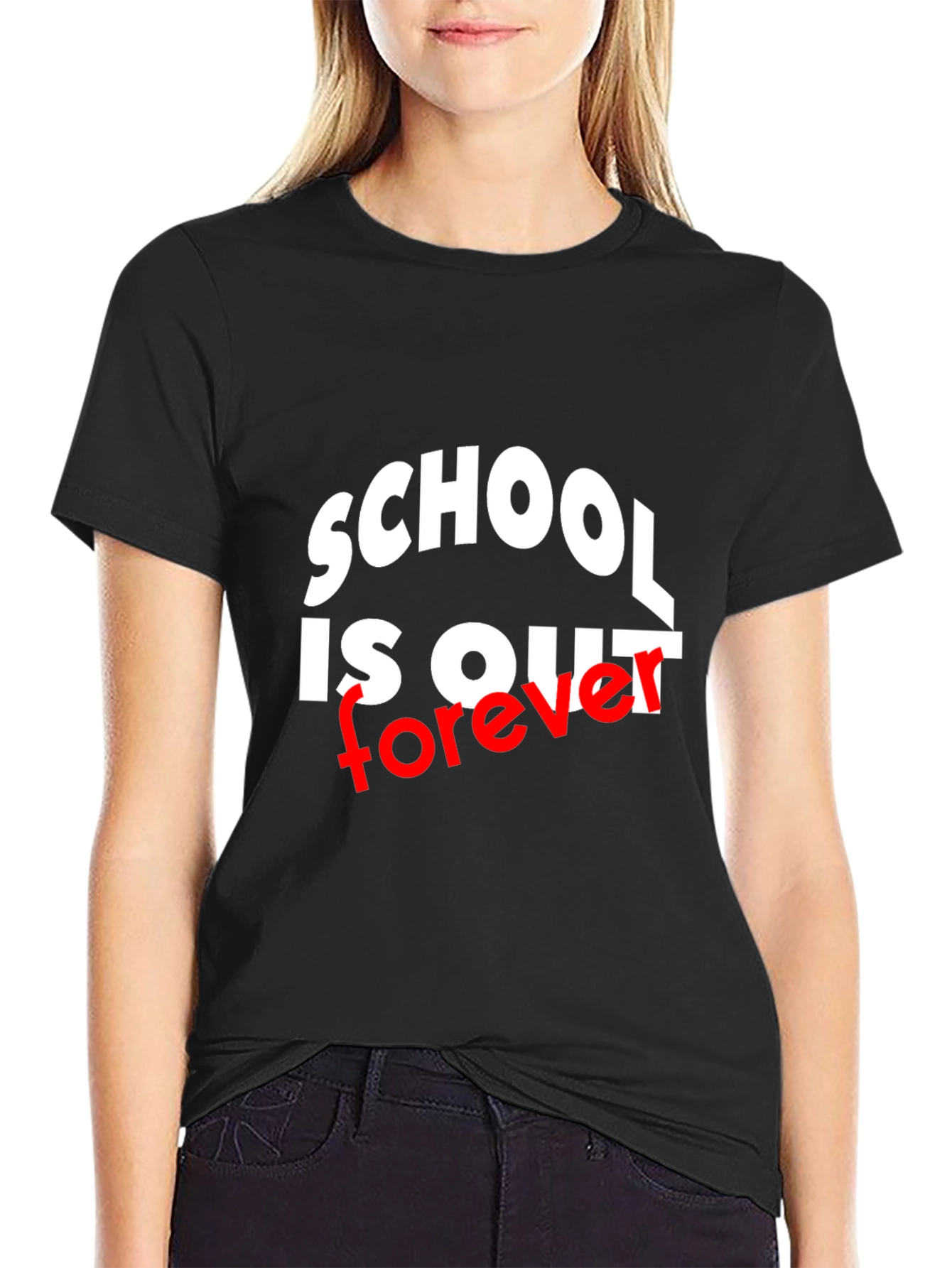 Schools Out Forever Black T-Shirt