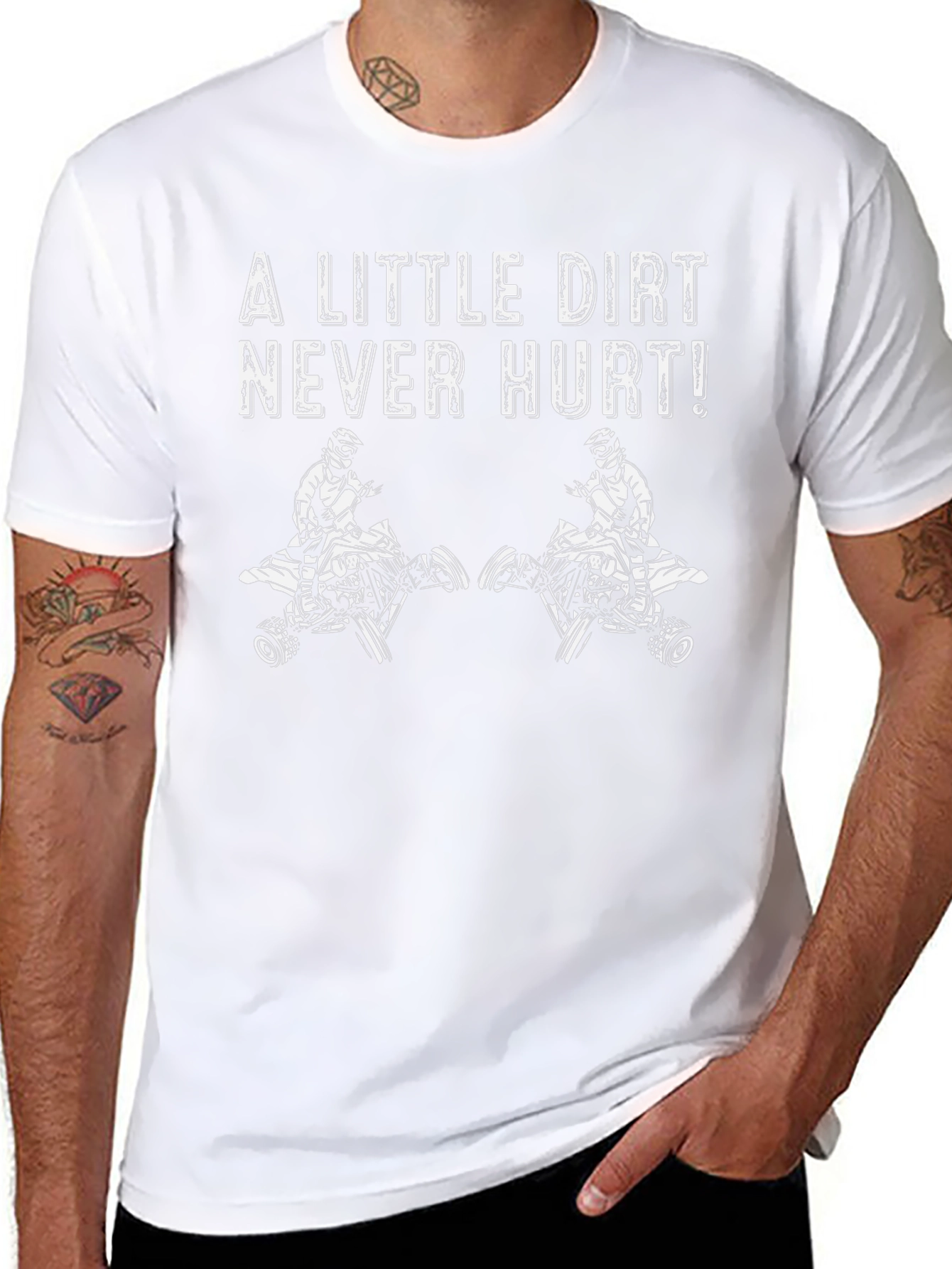 Dirt Never Hurt ATV T-Shirt