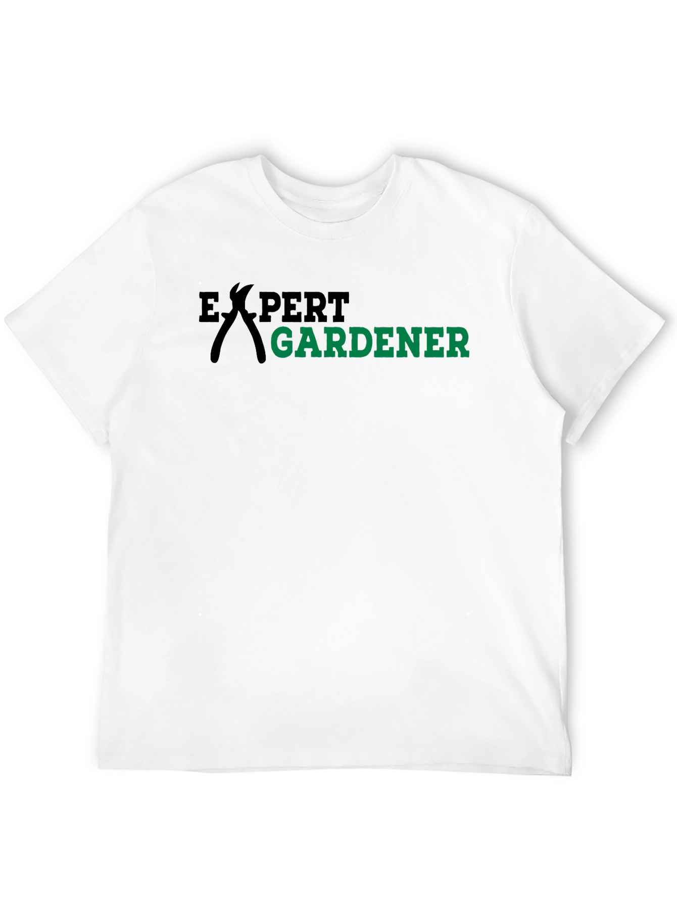 Expert Gardener Graphic T-Shirt - Black