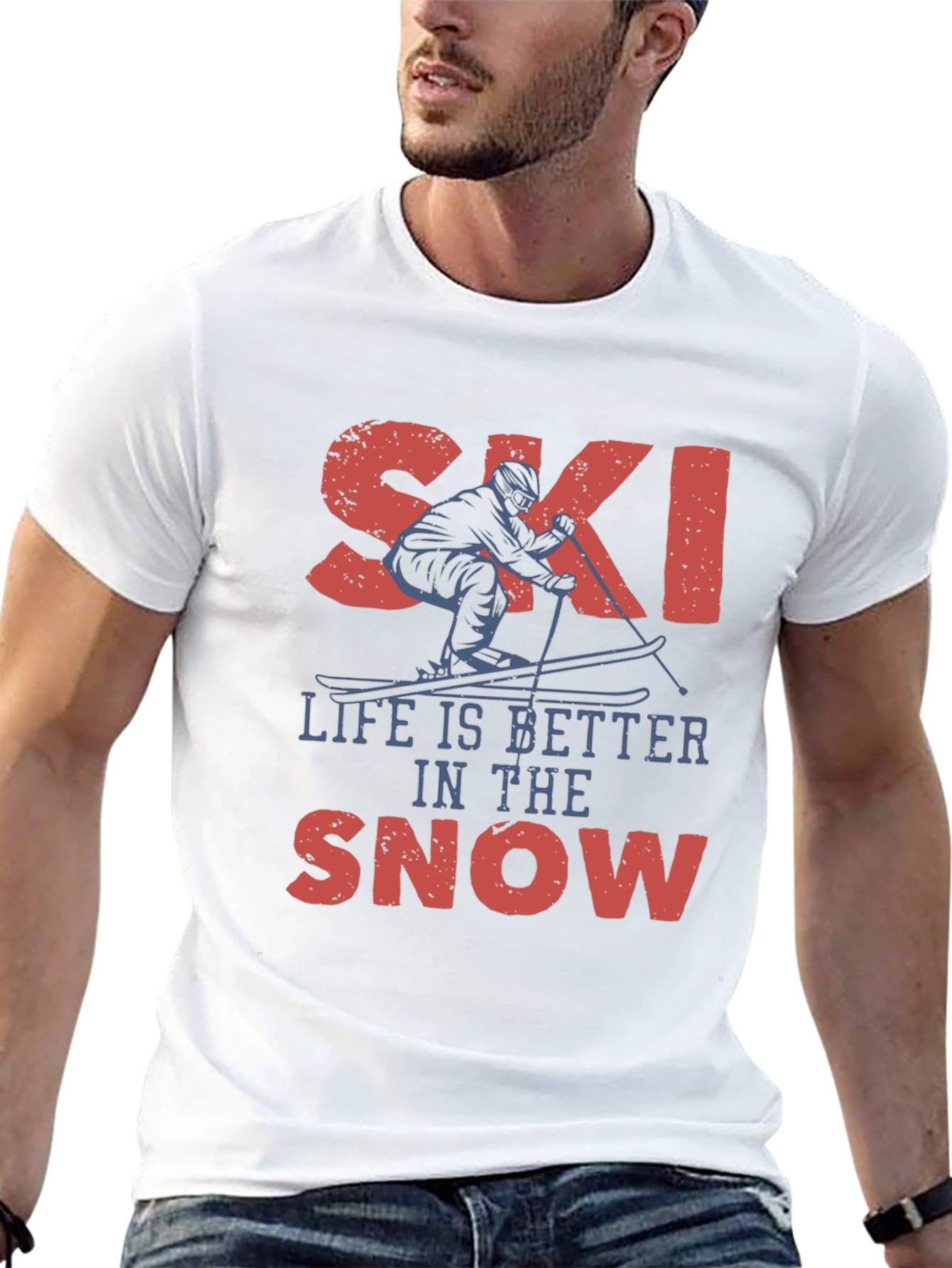 Ski Life Tee: Better in the Snow Shirt