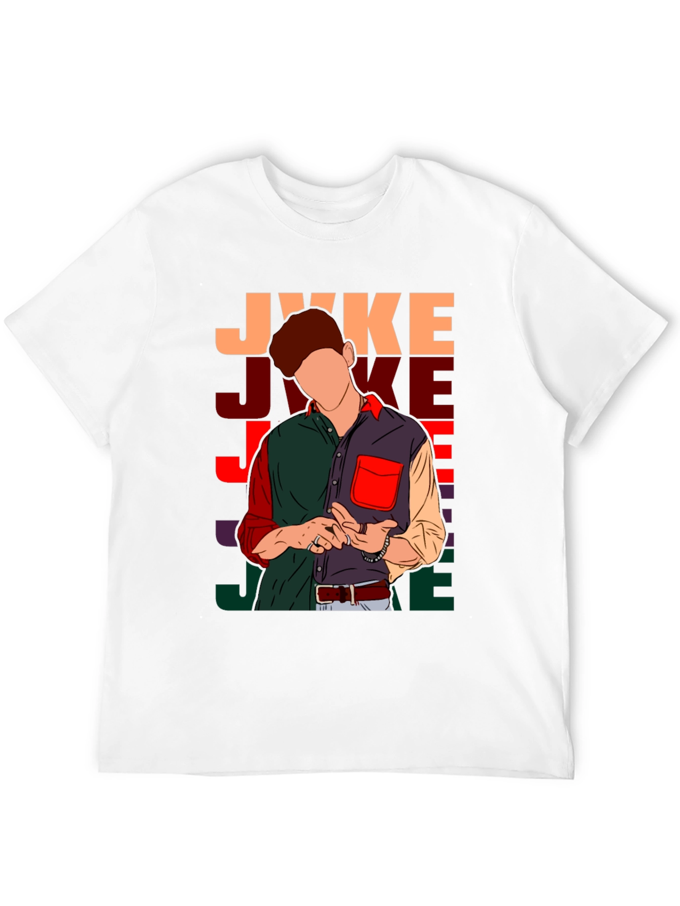 JYKE Graphic Tee - Modern Retro Style