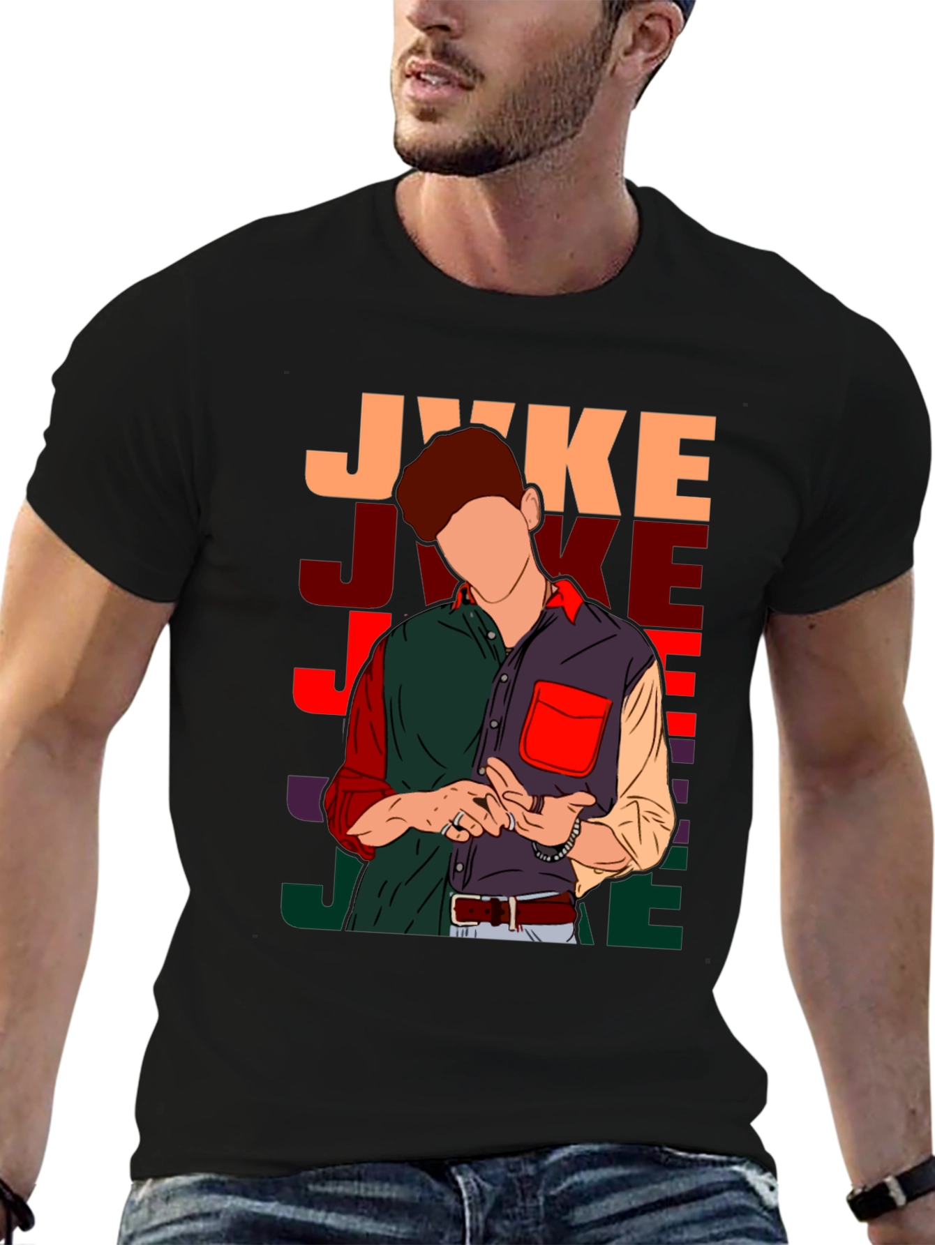 JYKE Graphic Tee - Modern Retro Style