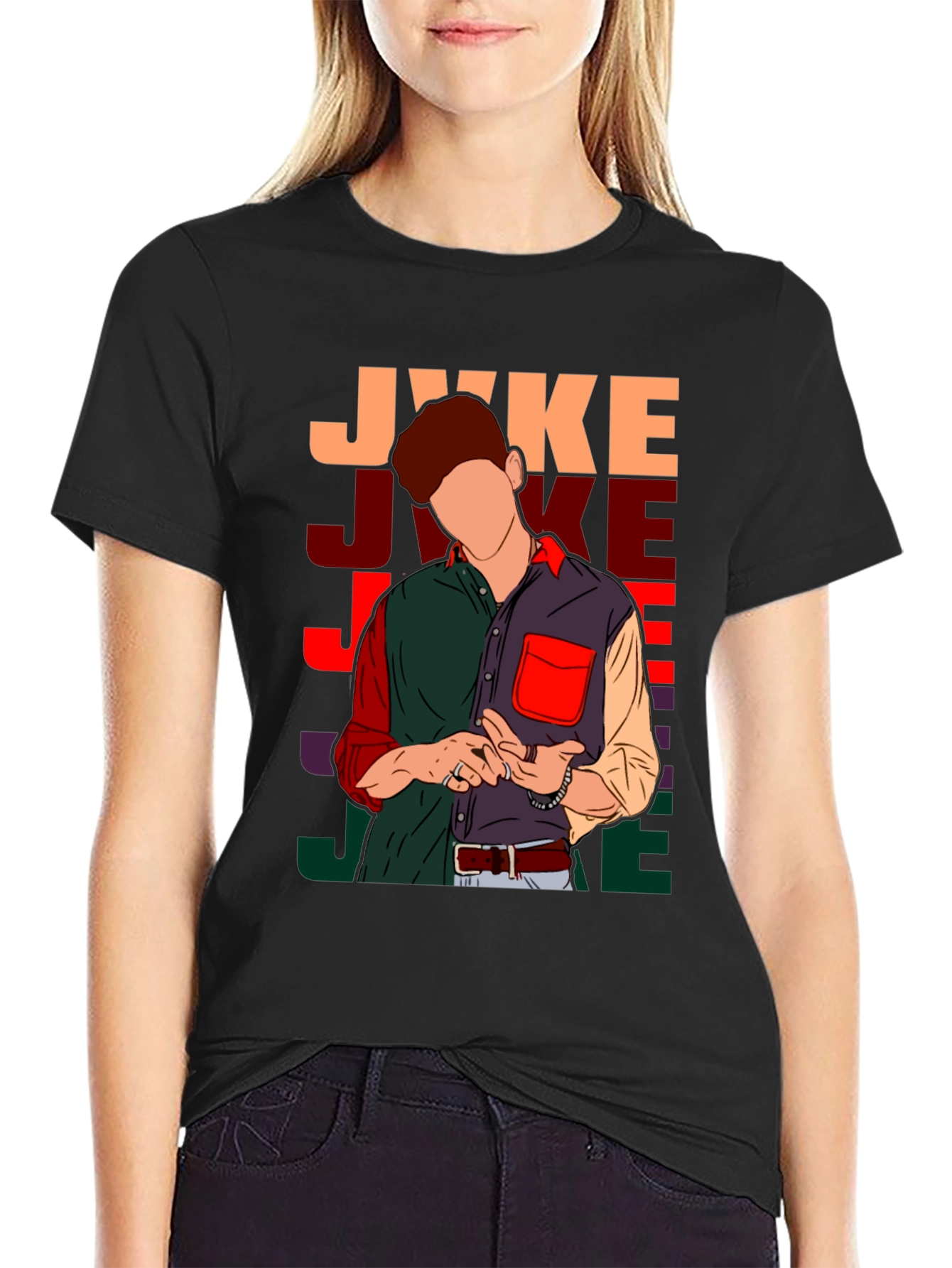 JYKE Graphic Tee - Modern Retro Style