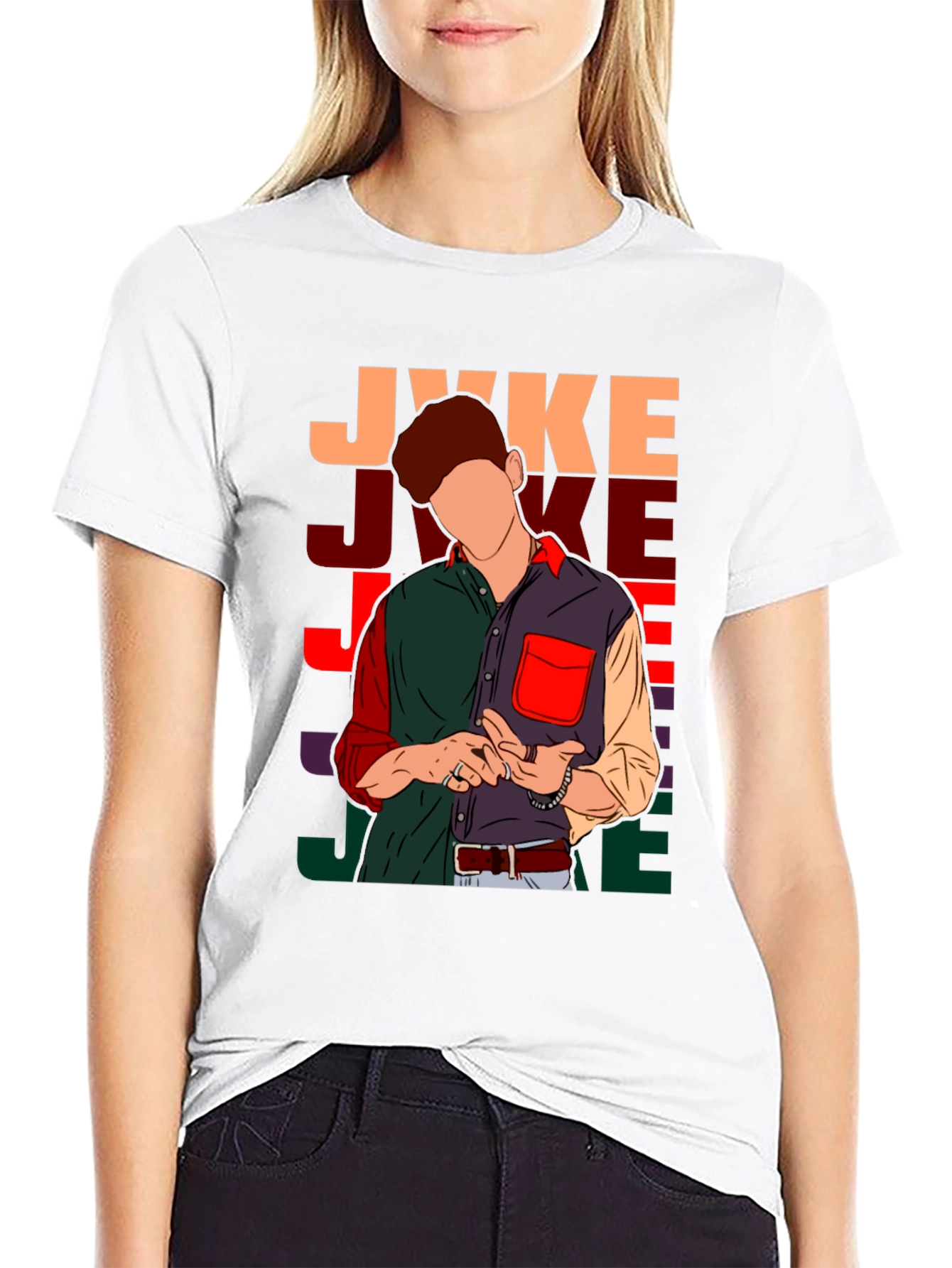JYKE Graphic Tee - Modern Retro Style