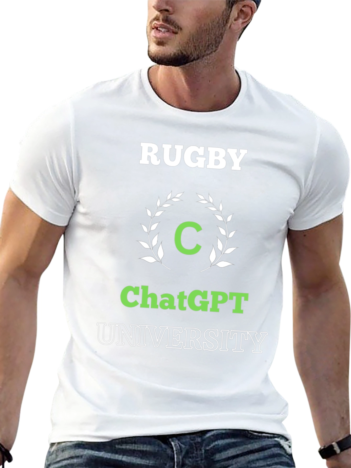 ChatGPT University Rugby T-Shirt