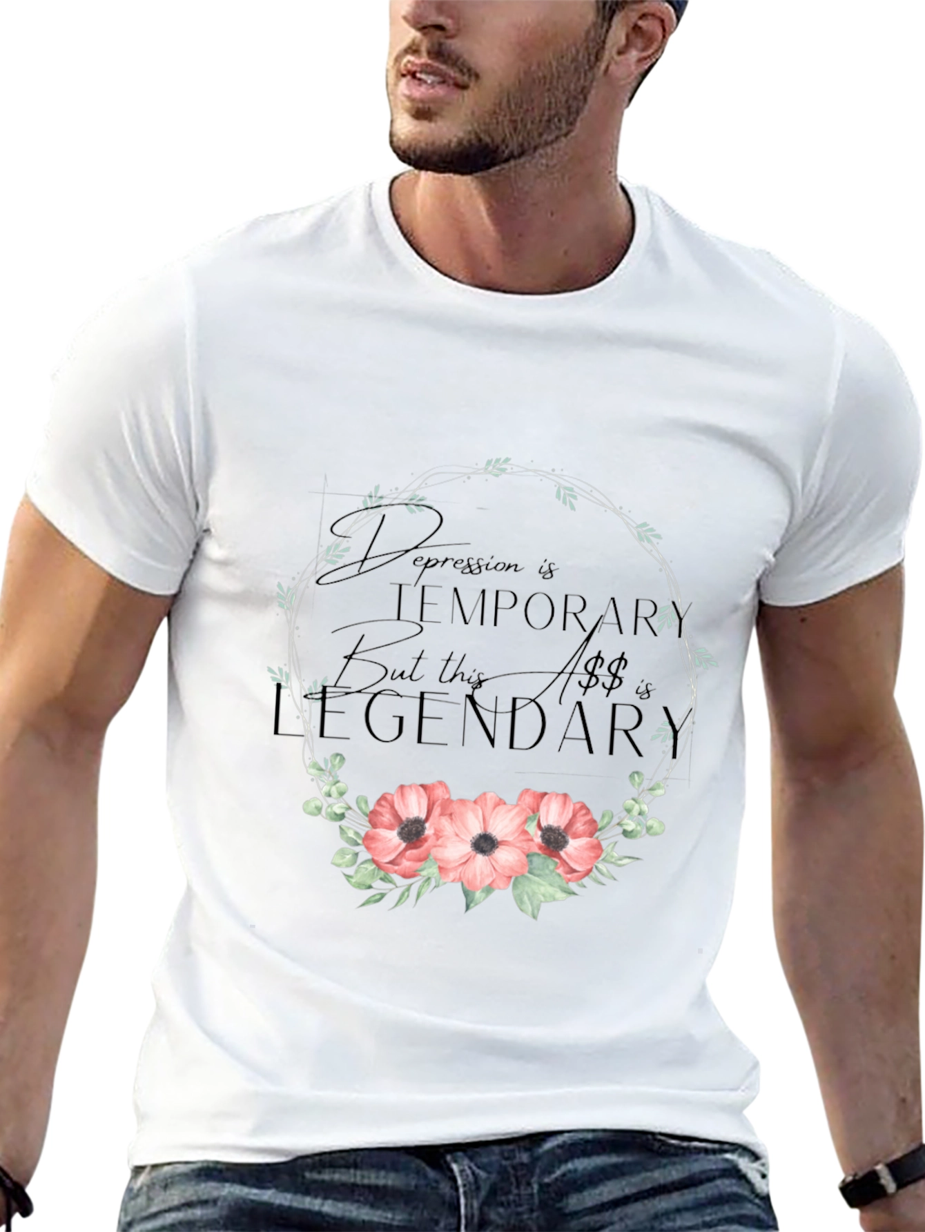 Legendary Floral Graphic Tee