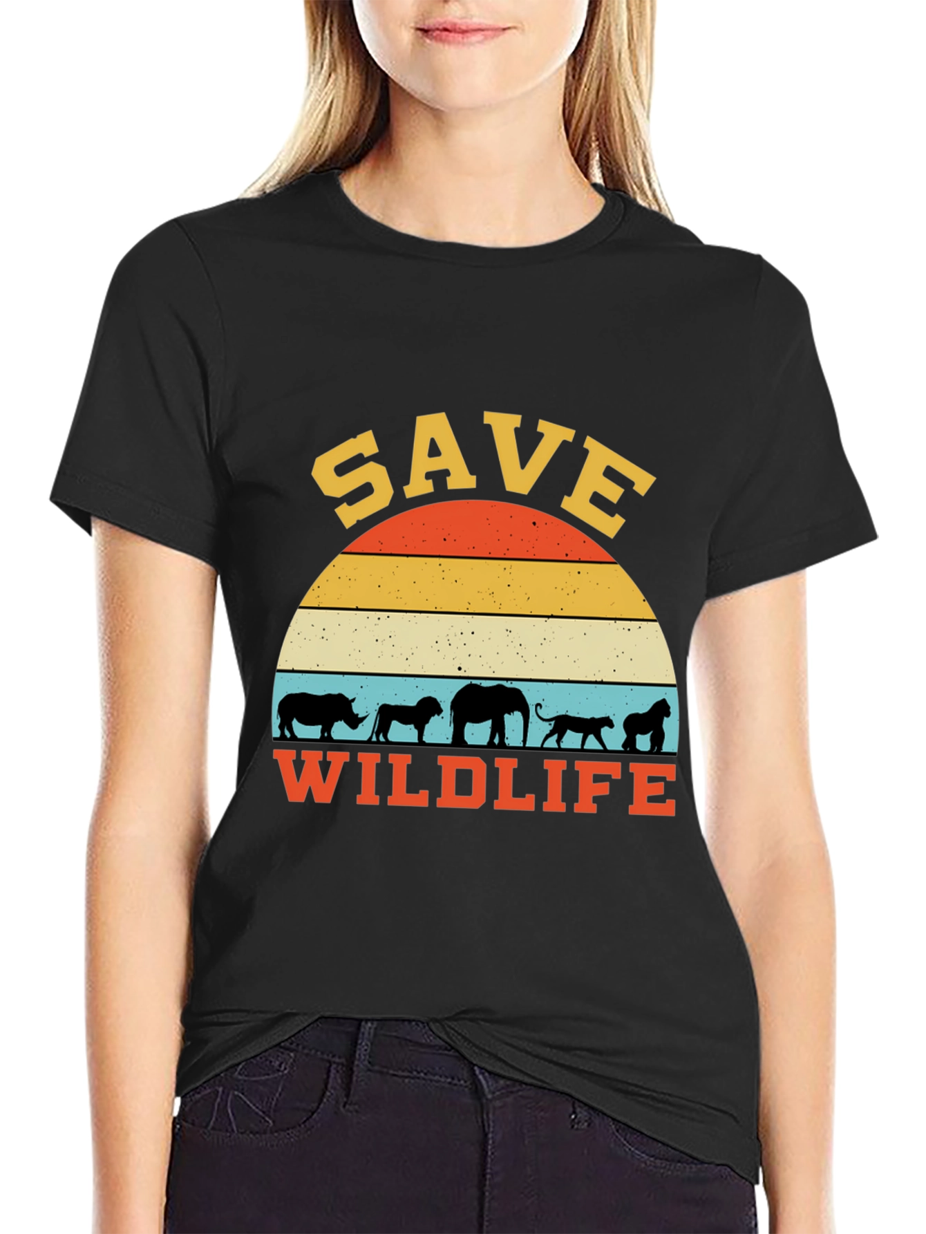 Save Wildlife T-Shirt - Graphic Tee