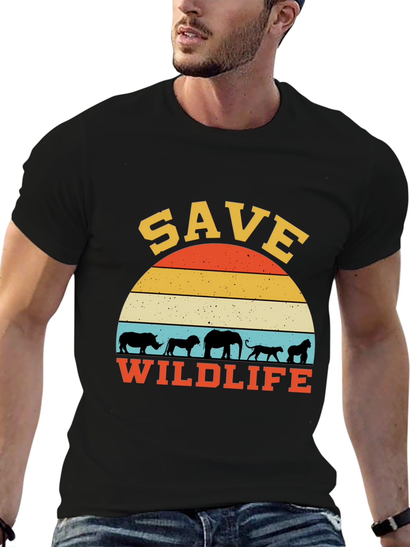 Save Wildlife T-Shirt - Graphic Tee