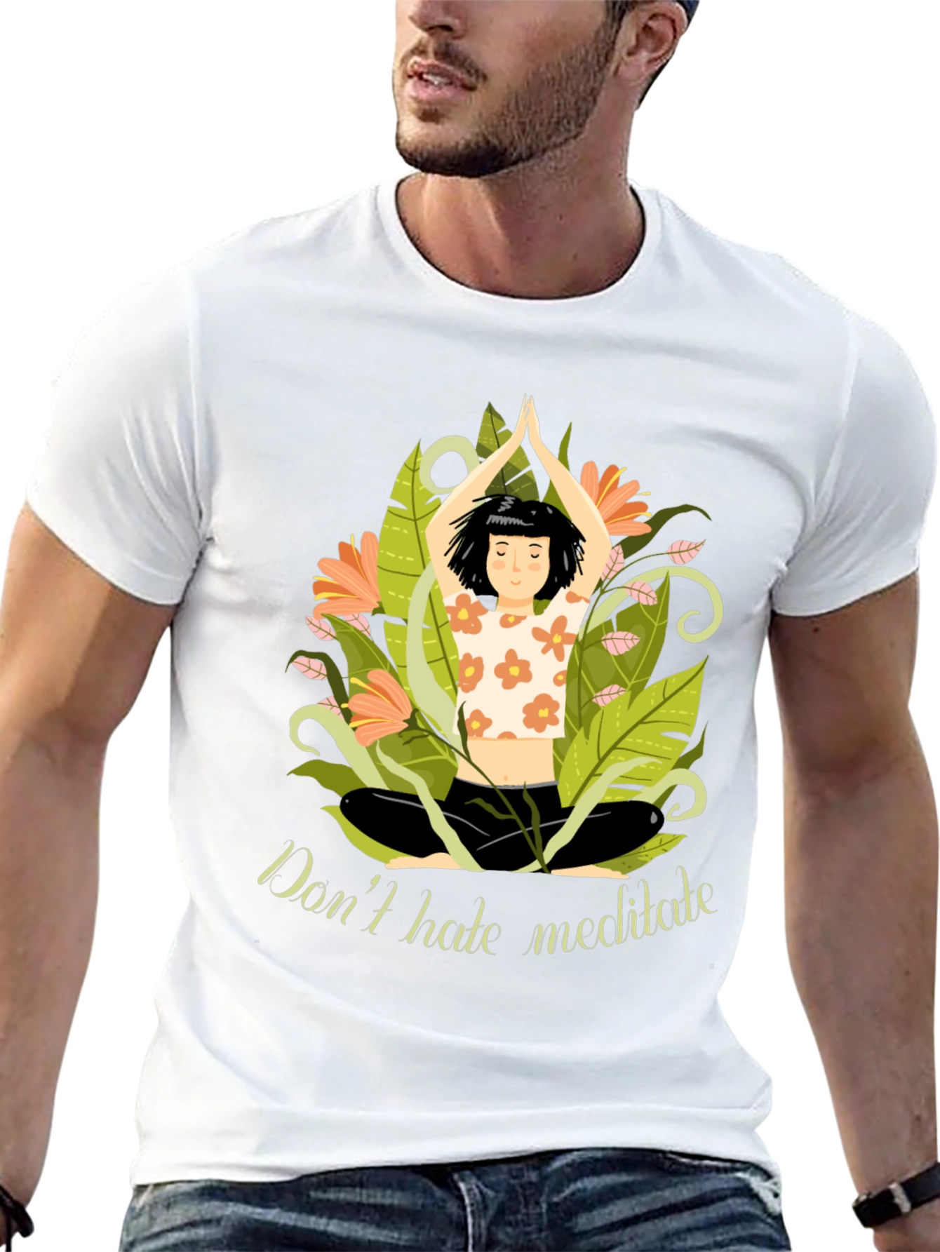 Dont Hate Meditate T-Shirt