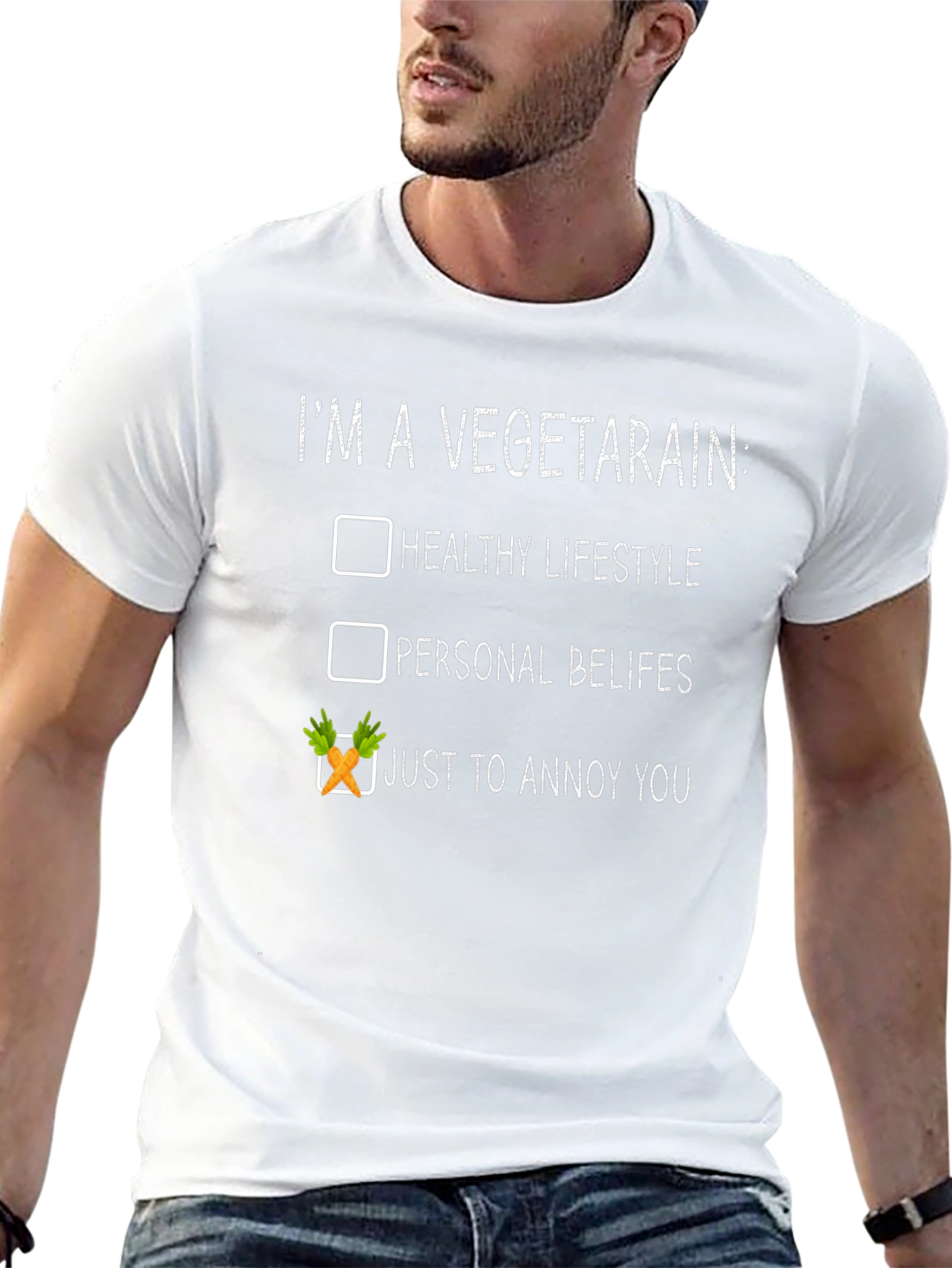 Vegetarian Humor T-Shirt - Annoy You