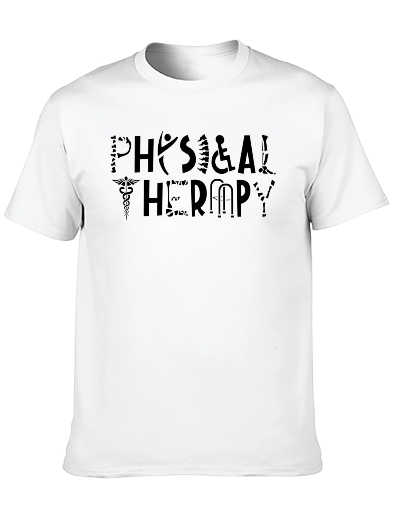Physical Therapy Graphic Tee - Black Unisex