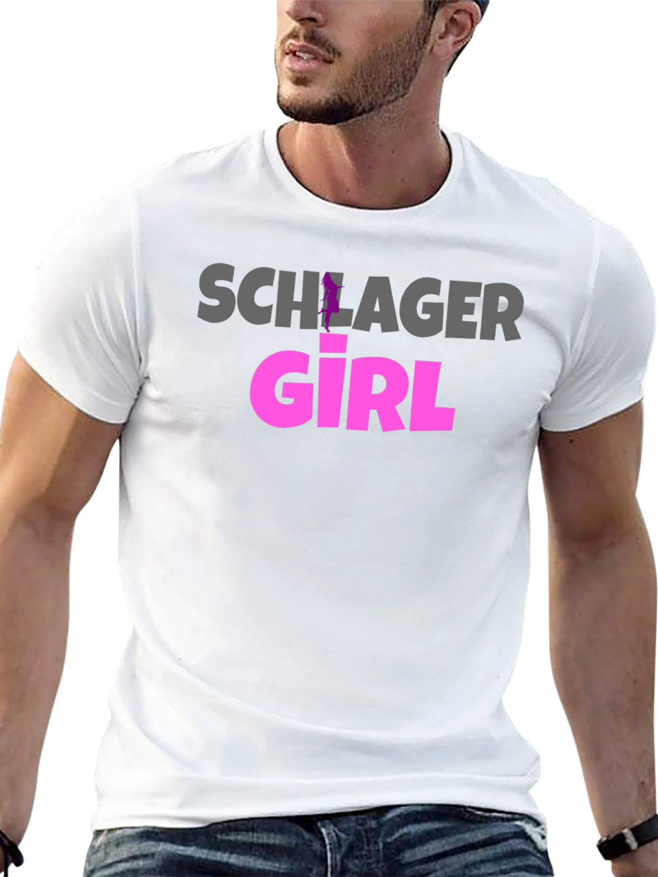 Schlager Girl T-Shirt - Fun Pop Music Tee