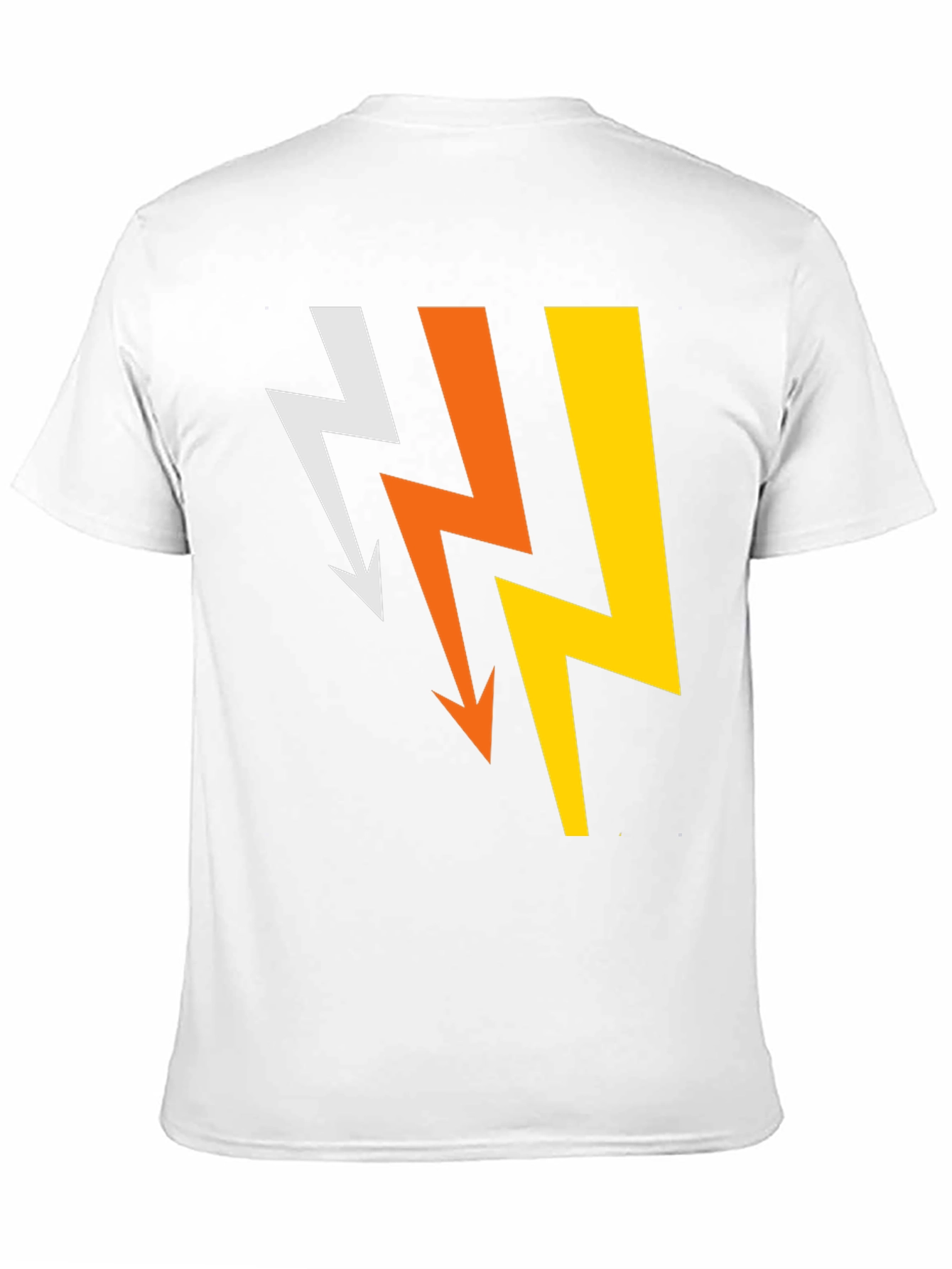 Lightning Bolt Graphic Tee - Mens Black T-Shirt