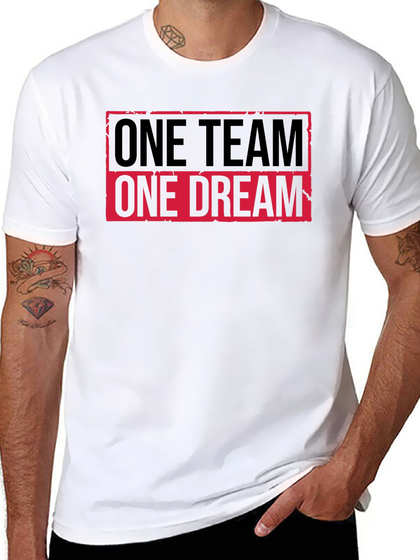 One Team One Dream Graphic T-Shirt