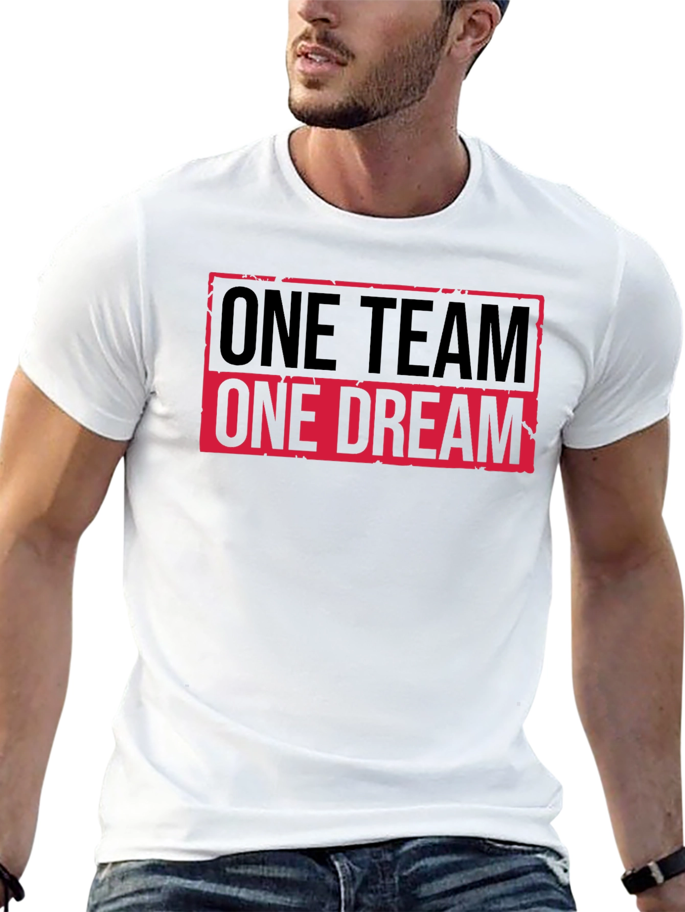 One Team One Dream Graphic T-Shirt