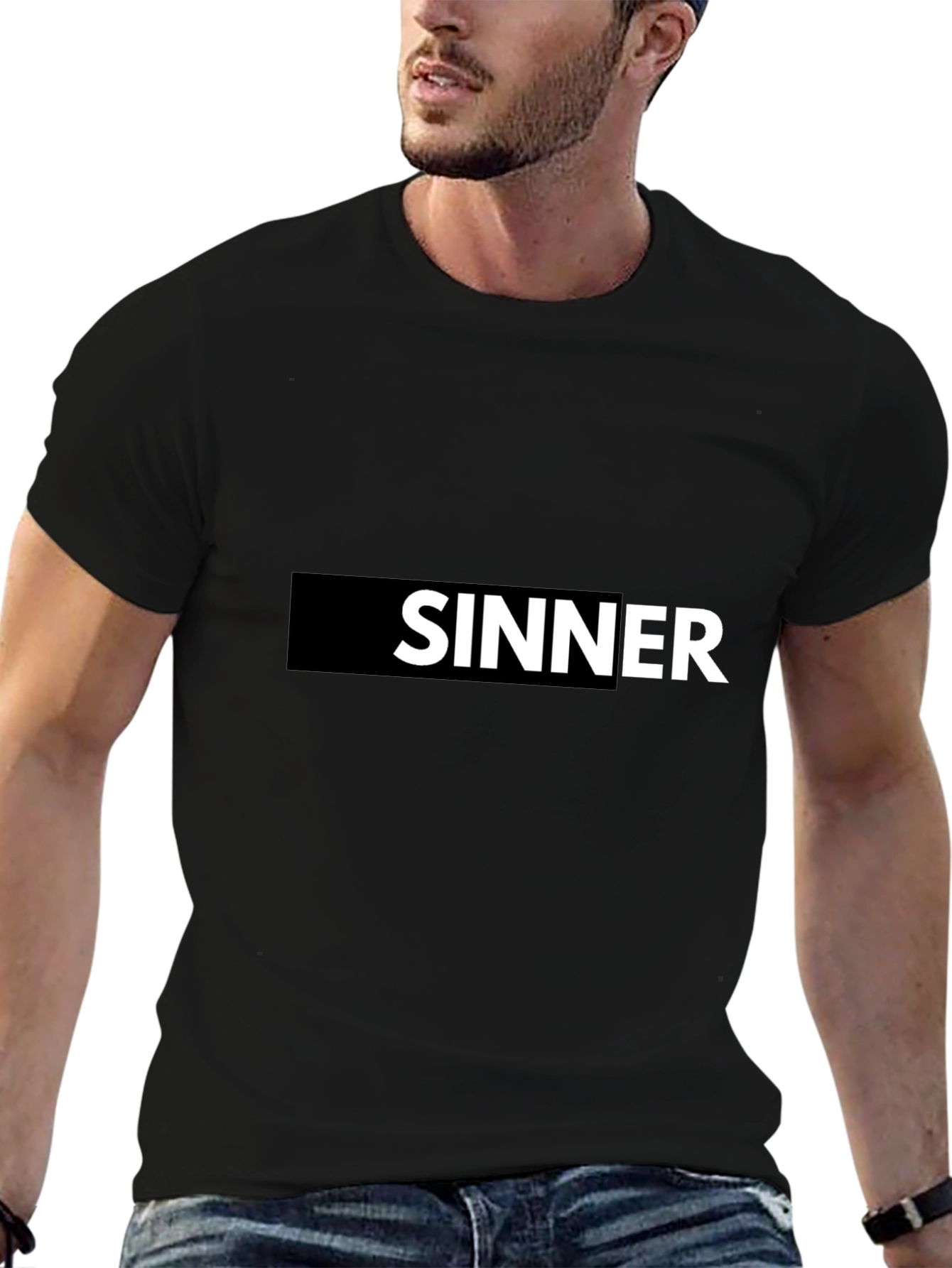 Sinner Graphic Tee - Bold Statement T-Shirt