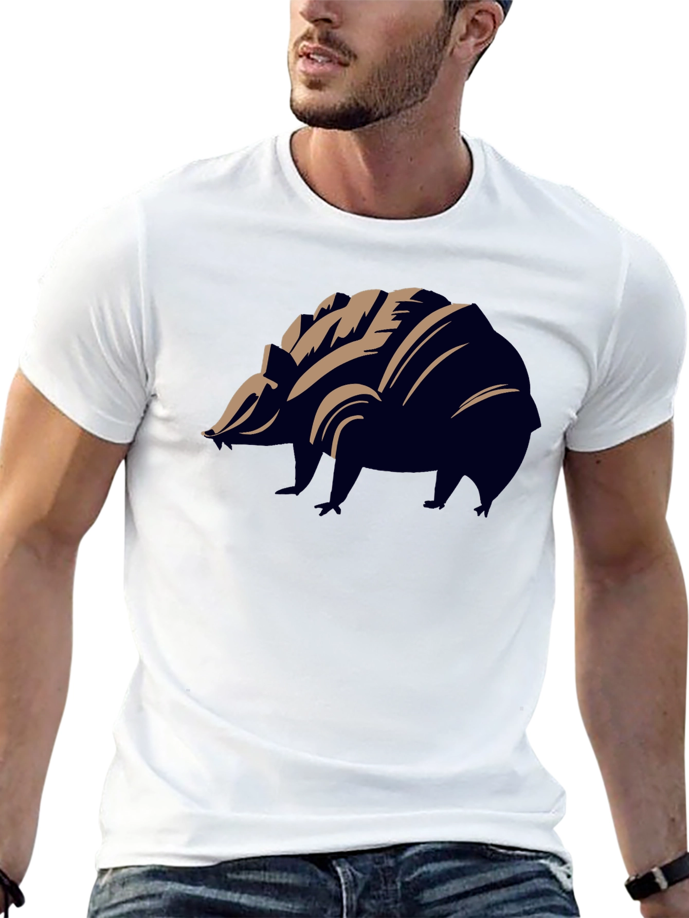 Badger Graphic T-Shirt - Black