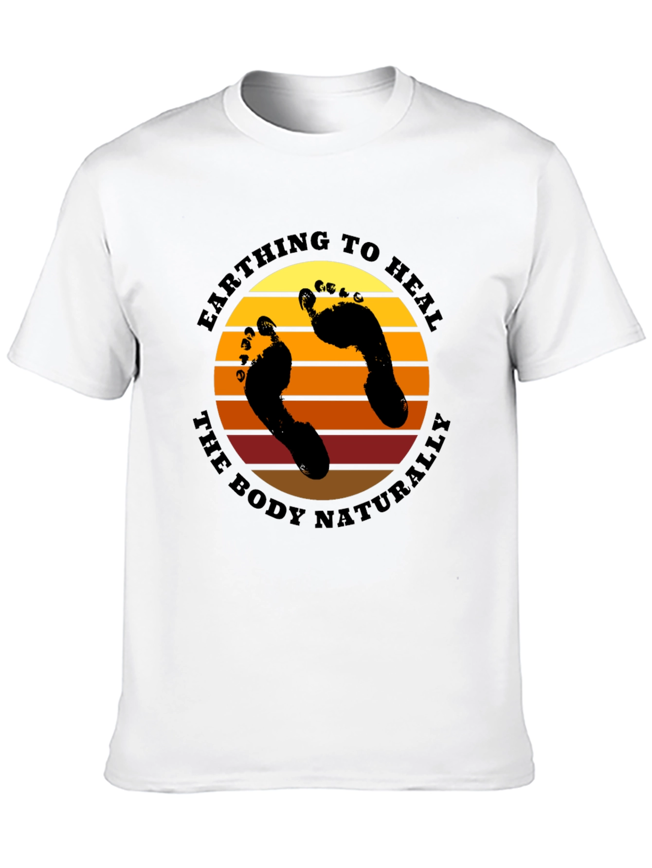 Earthing To Heal T-Shirt - Body Naturally