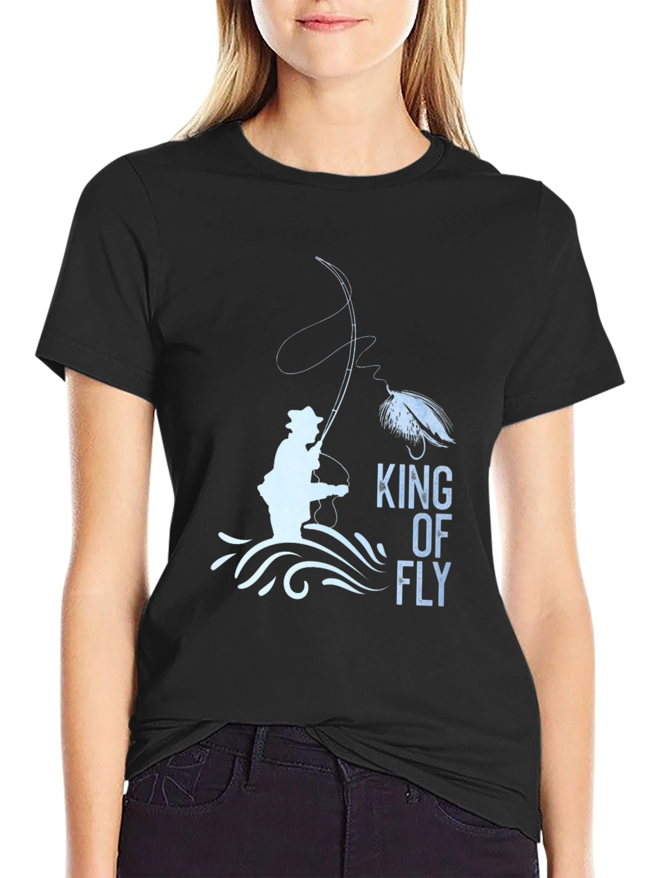 King of Fly Fishing Graphic Tee
