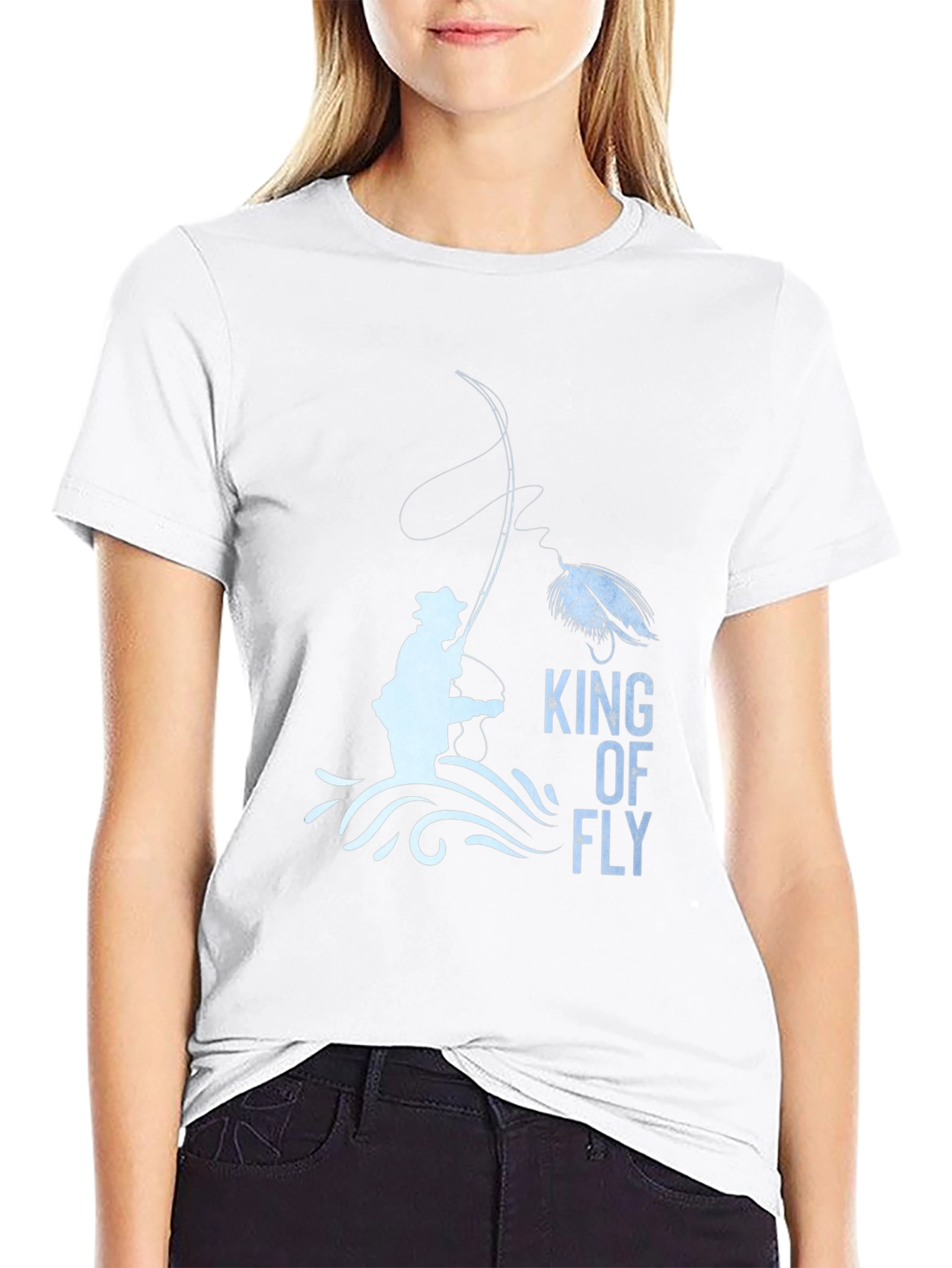 King of Fly Fishing Graphic Tee