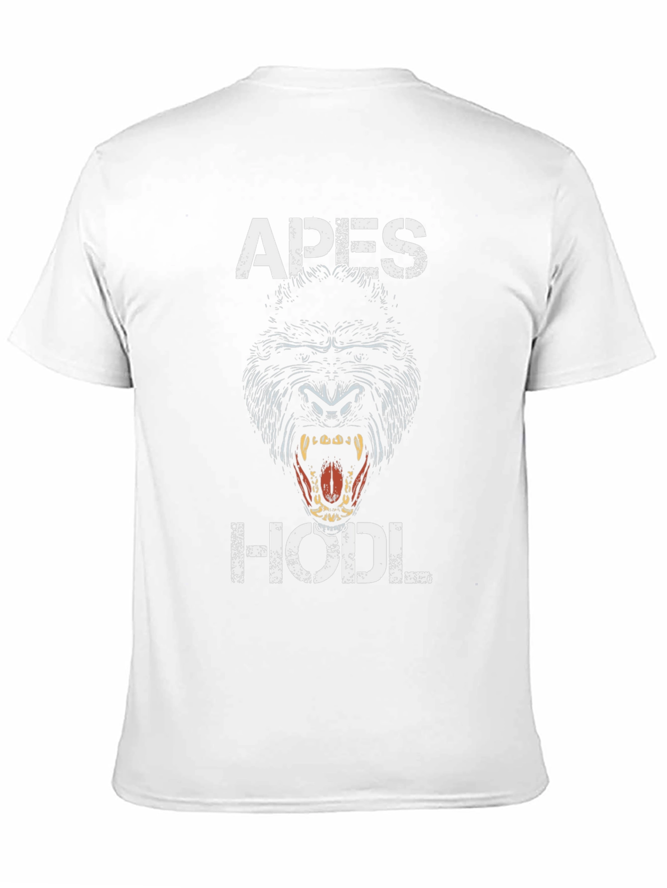 Apes HODL T-Shirt - Gorilla Graphic Tee