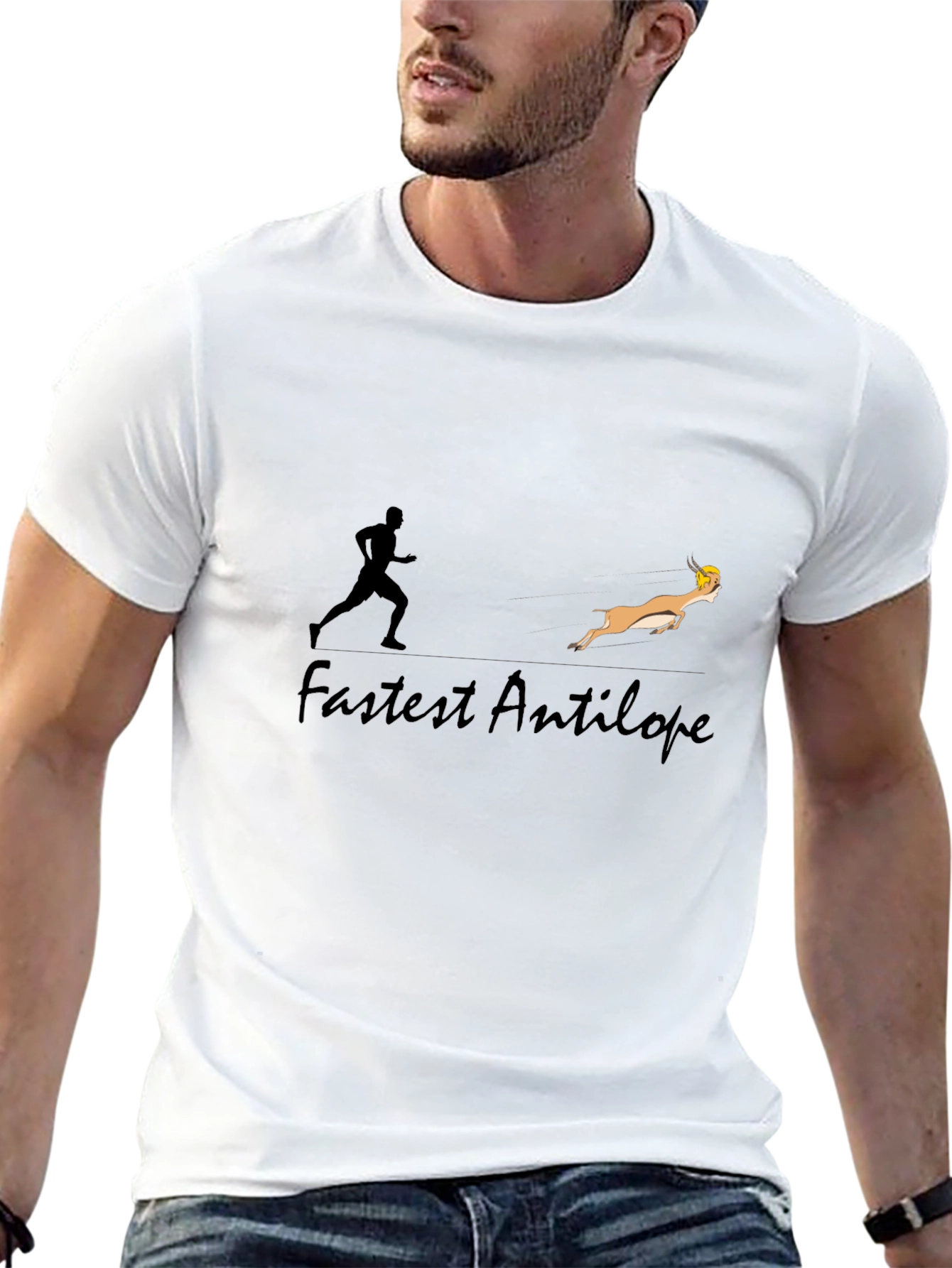 Fastest Antelope Graphic T-Shirt