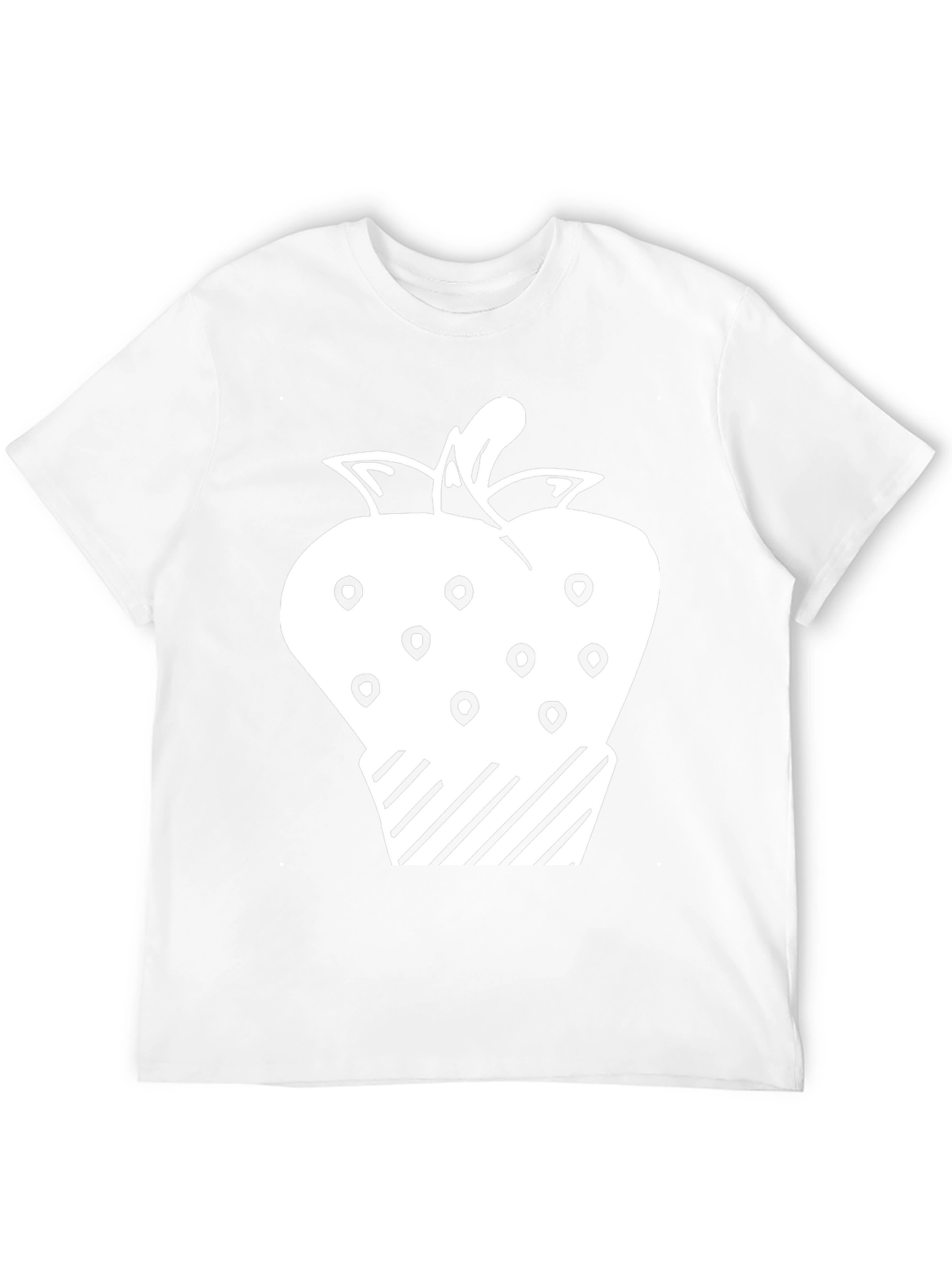 Strawberry Patch Graphic Tee - Black