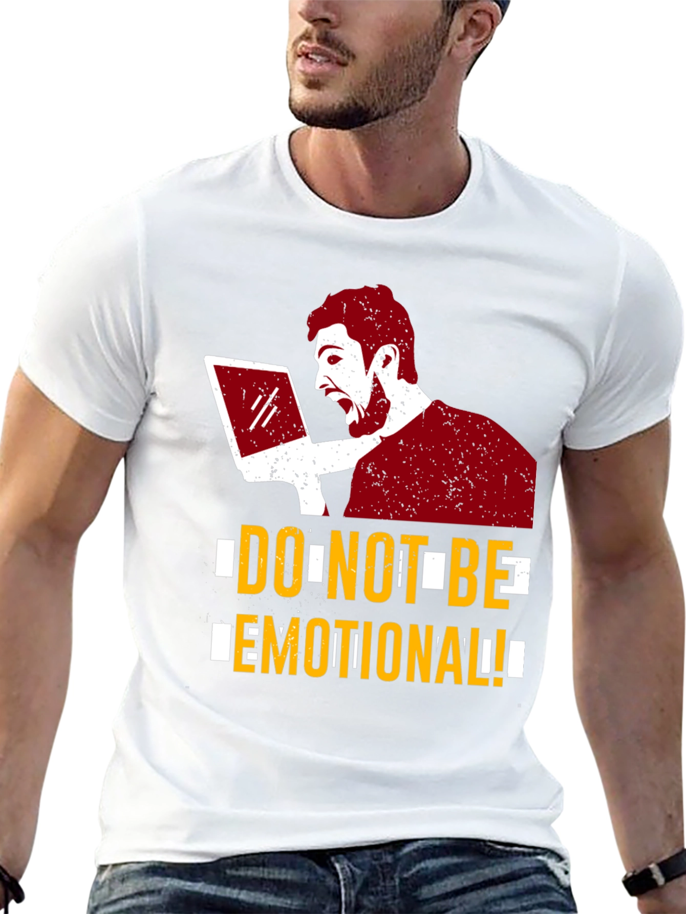 Do Not Be Emotional Graphic Tee