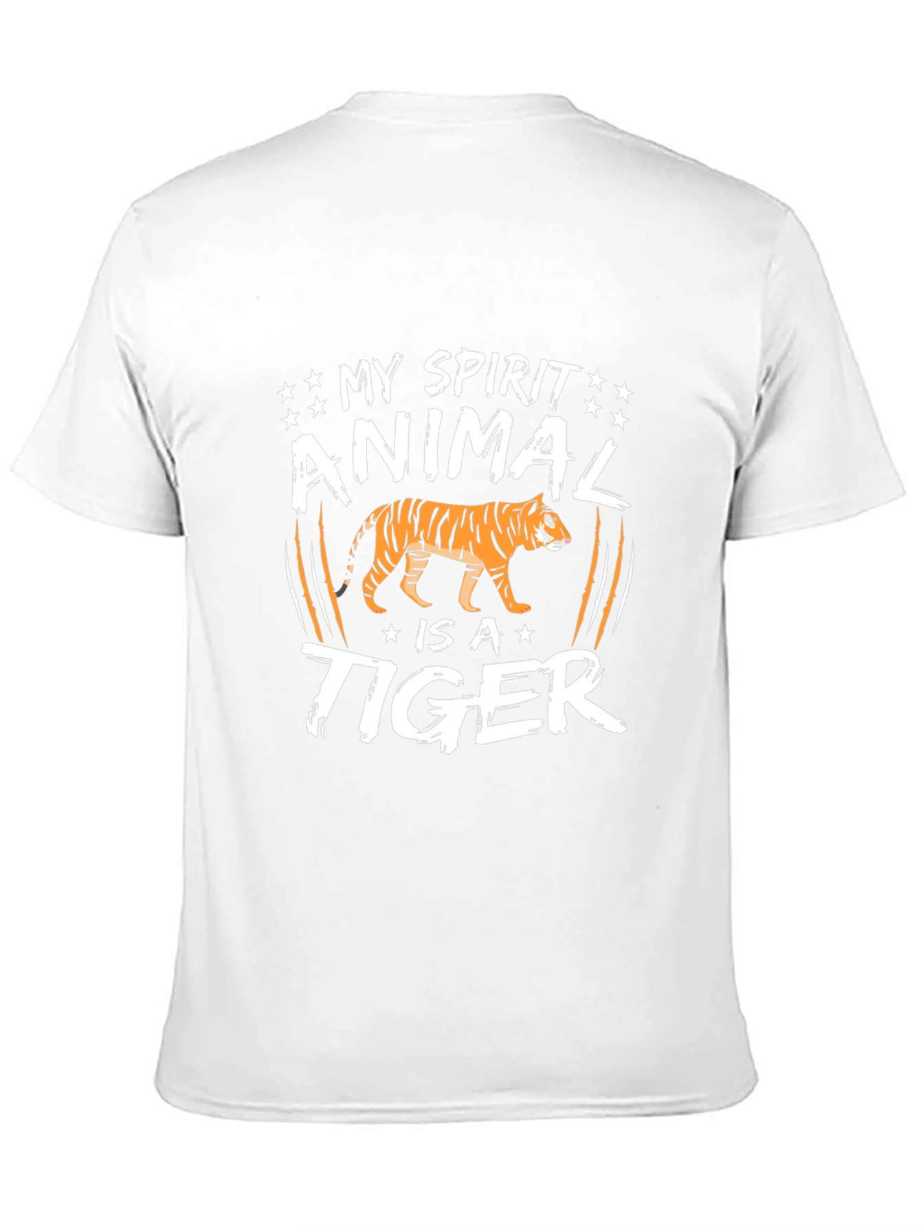 My Spirit Animal is a Tiger T-Shirt - Black