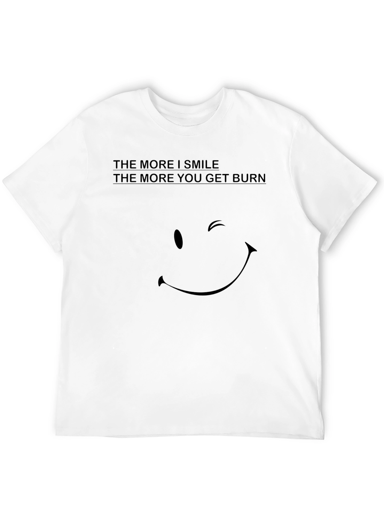Humorous Wink Smile T-Shirt