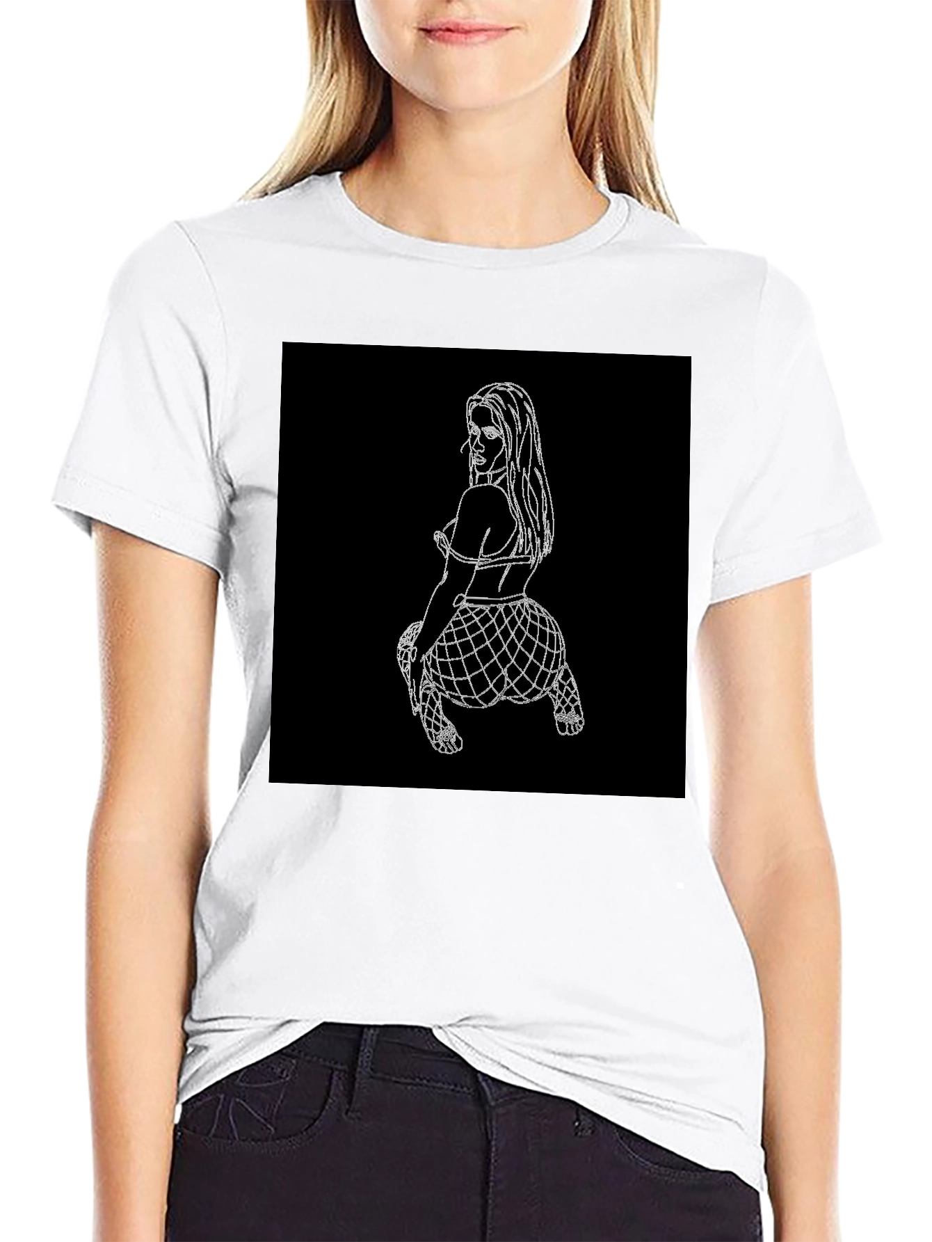 Unique Graphic Tee - Black Shirt with Bold Design