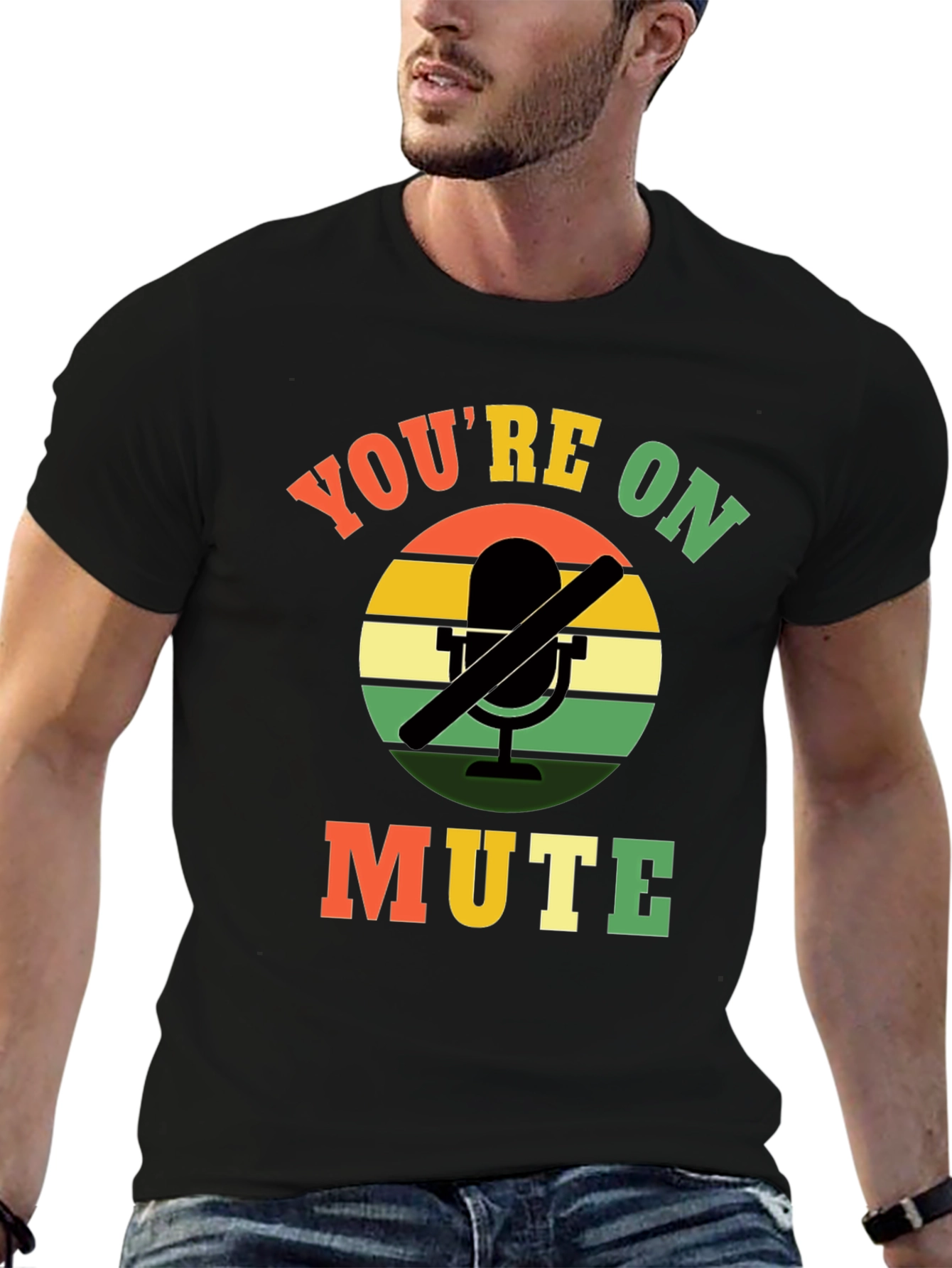 Youre On Mute T-Shirt - Funny Retro Graphic Tee
