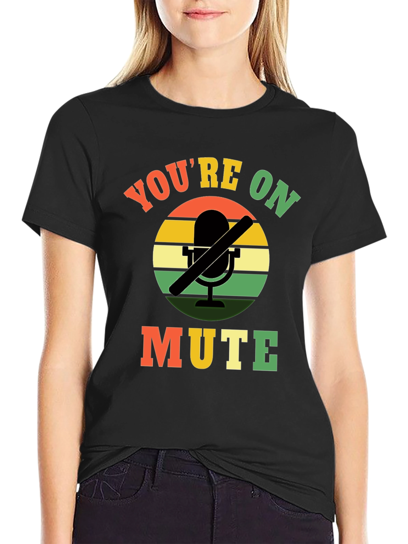Youre On Mute T-Shirt - Funny Retro Graphic Tee