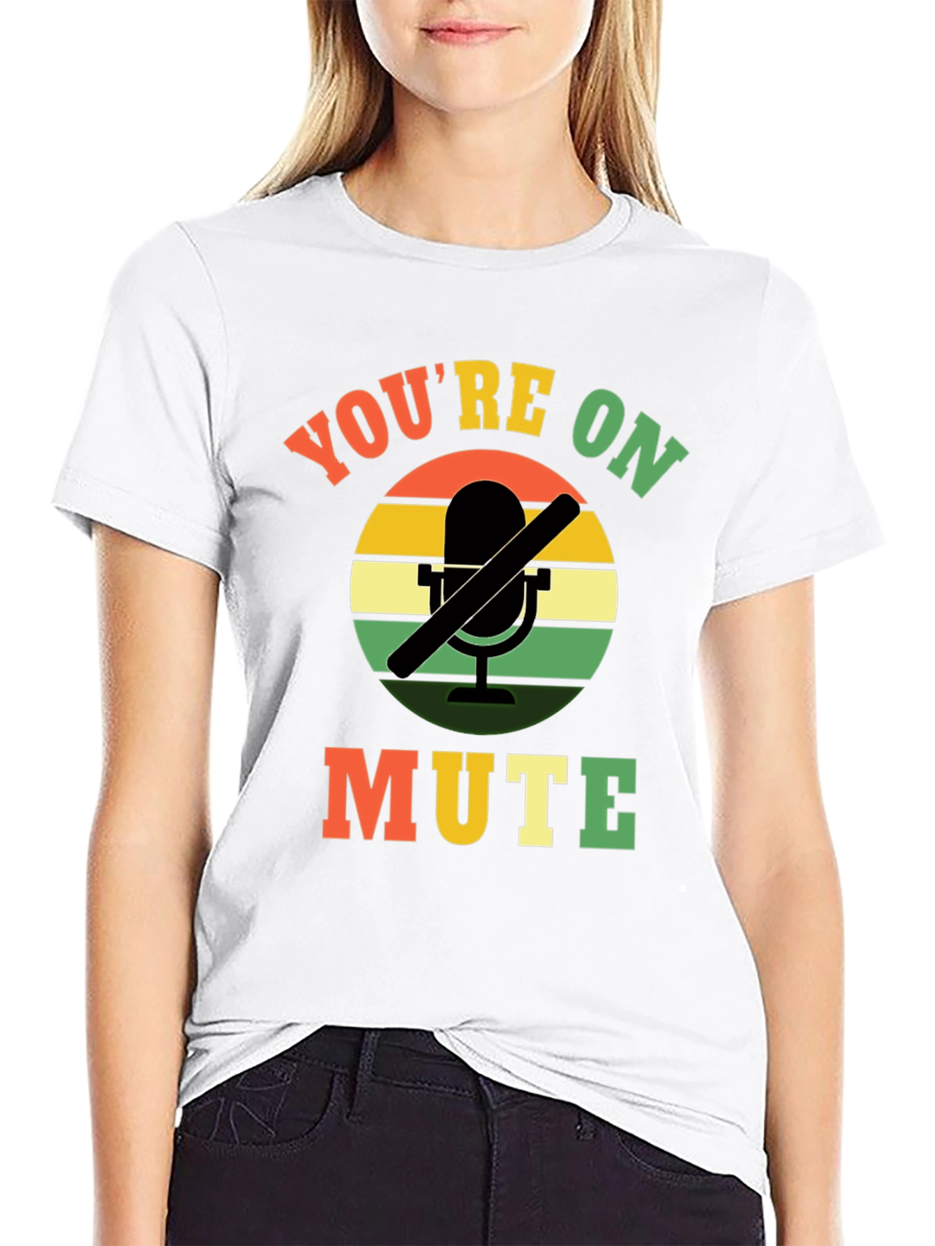 Youre On Mute T-Shirt - Funny Retro Graphic Tee