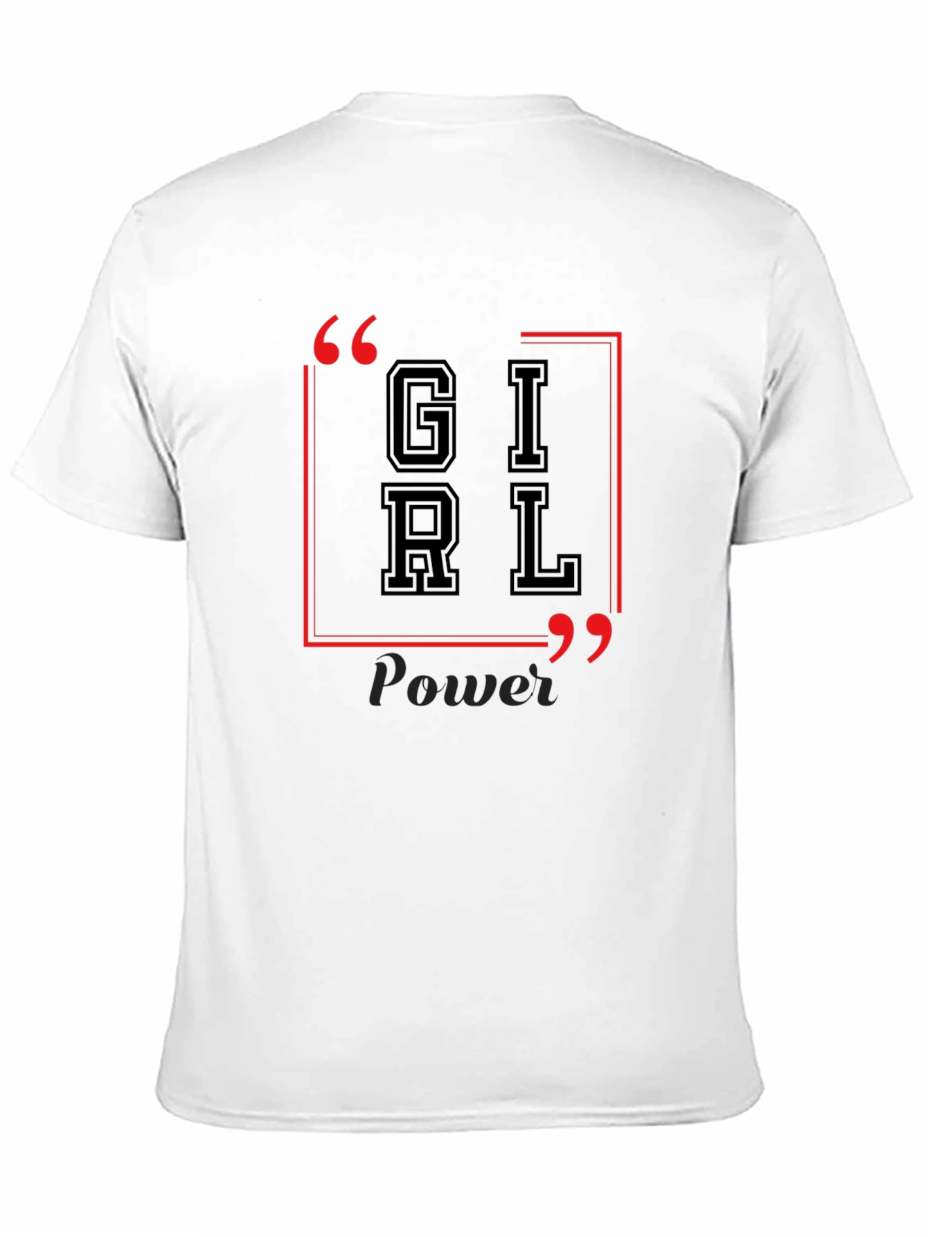 Girl Power Graphic Tee - Stylish Empowerment