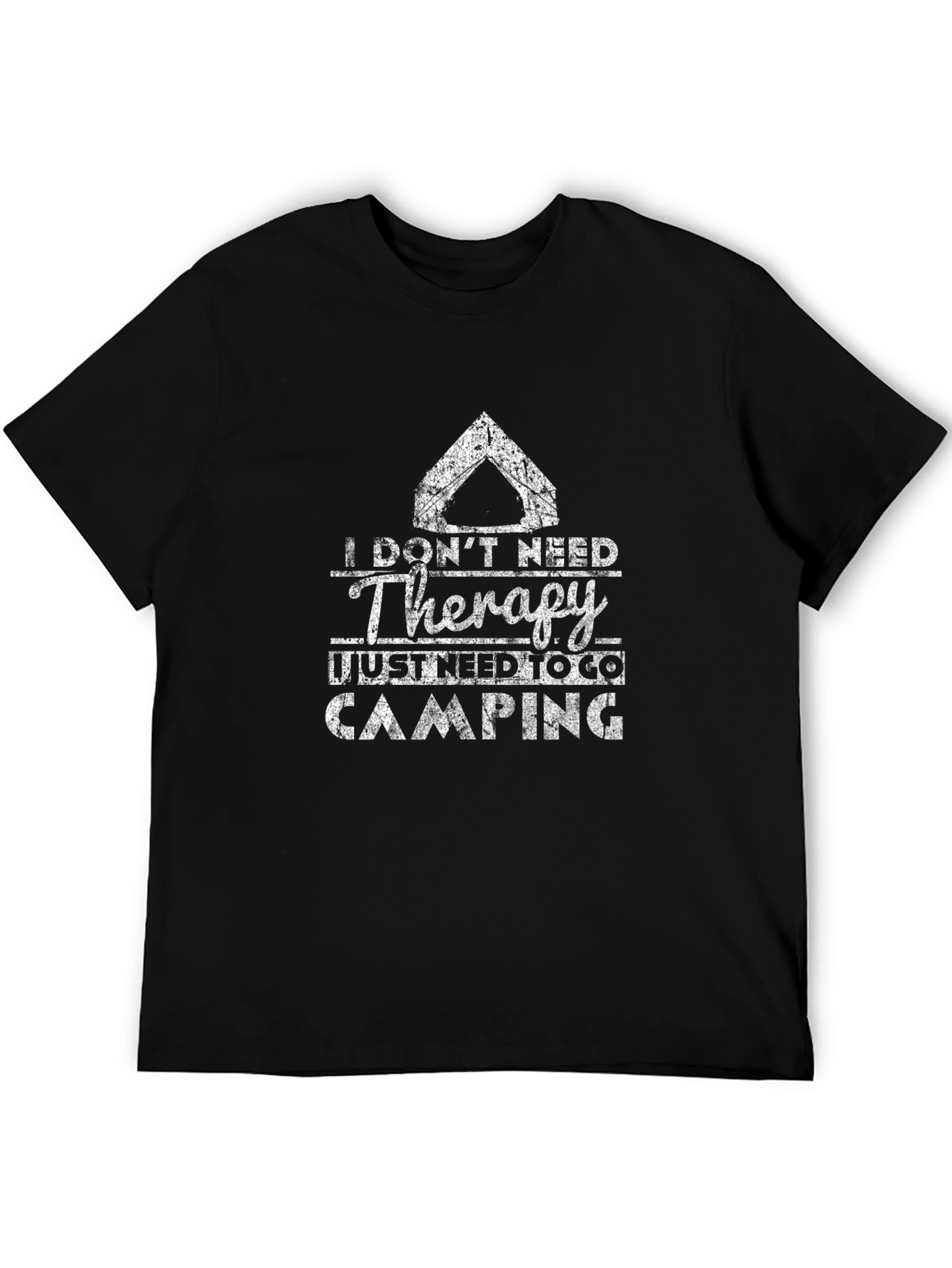 Camping Therapy T-Shirt - Outdoor Adventure Apparel